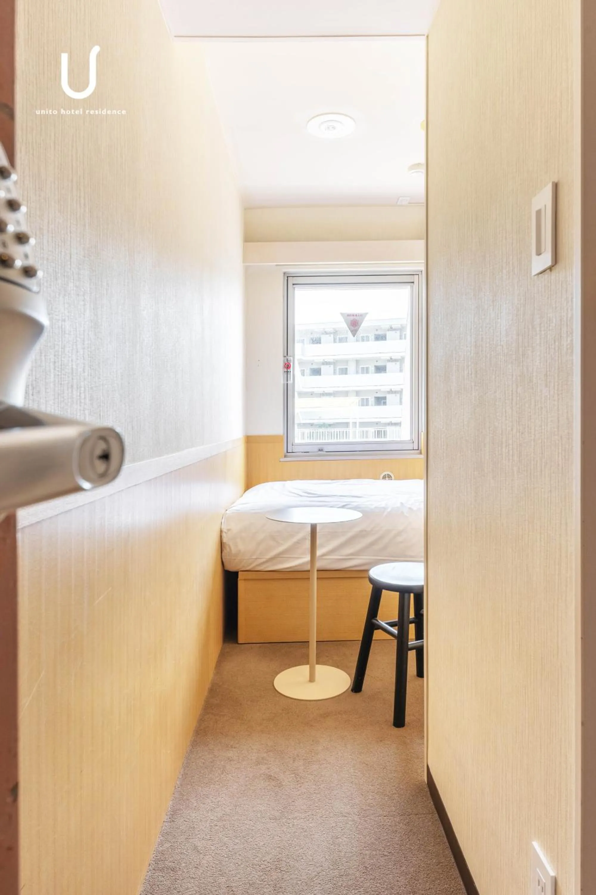 Bed in Hotel Residence Ohashi Kaikan Tokyo Shibuya