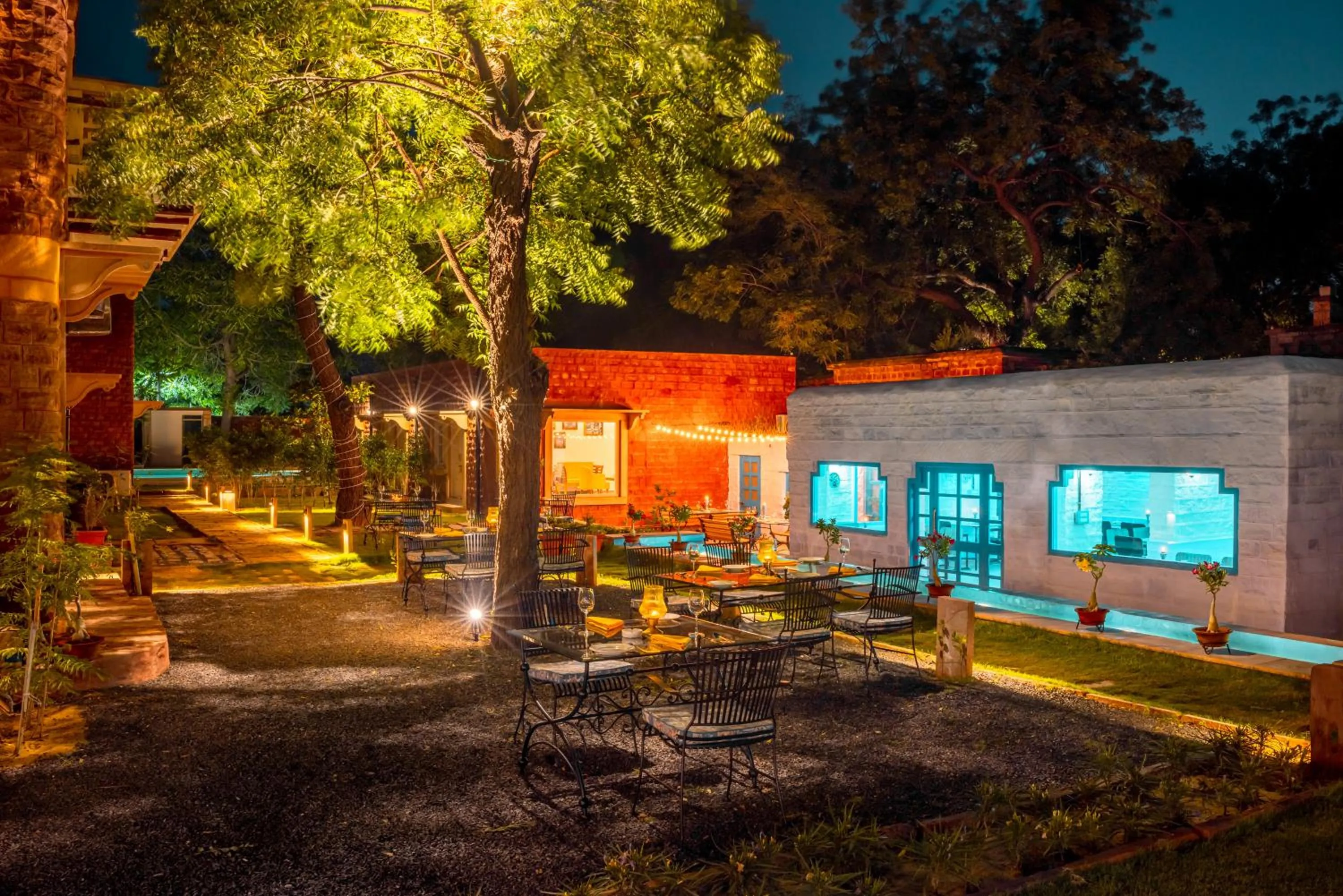 Lounge or bar in Tree Of Life Bhadrajun House, Jodhpur
