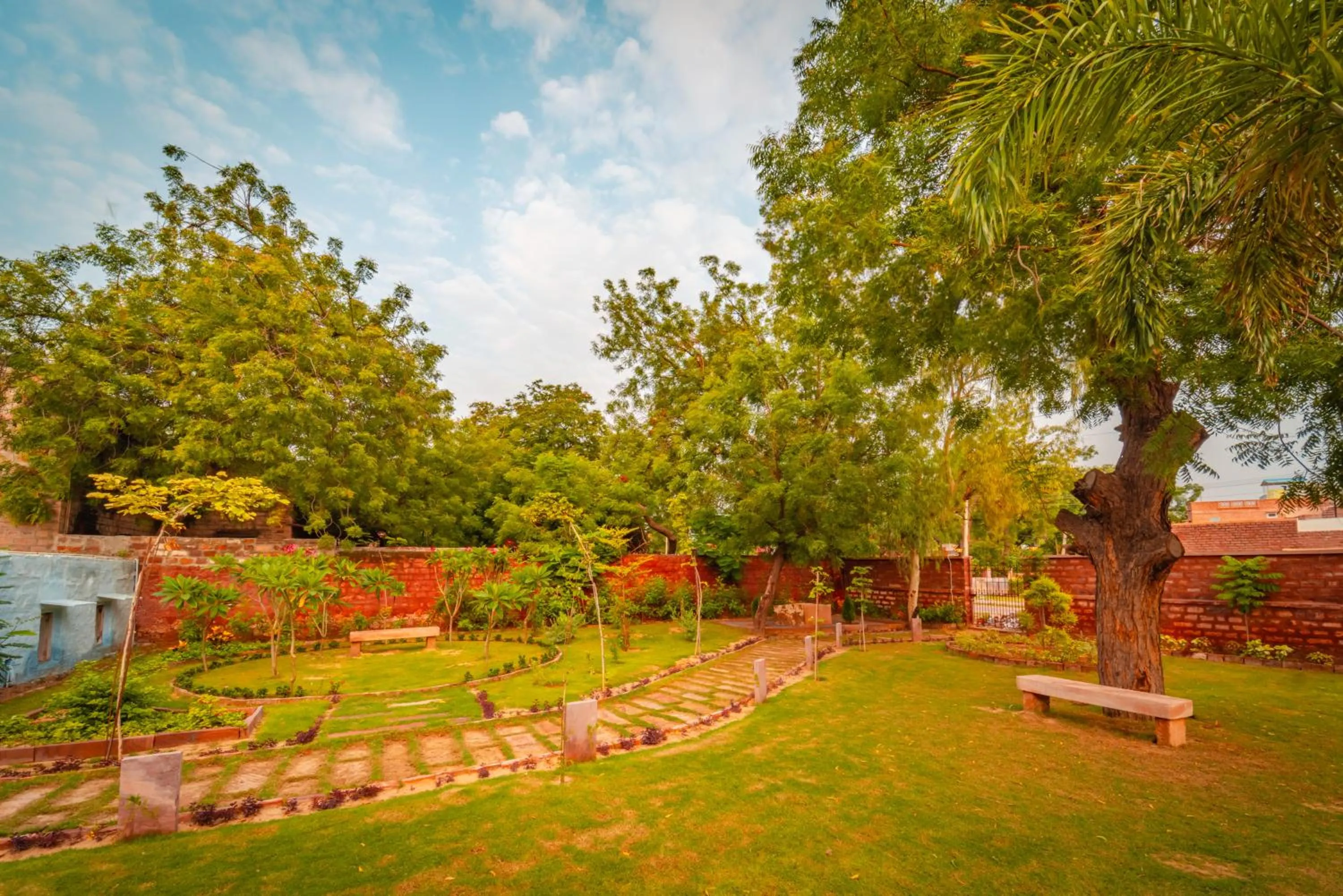 Garden in Tree Of Life Bhadrajun House, Jodhpur