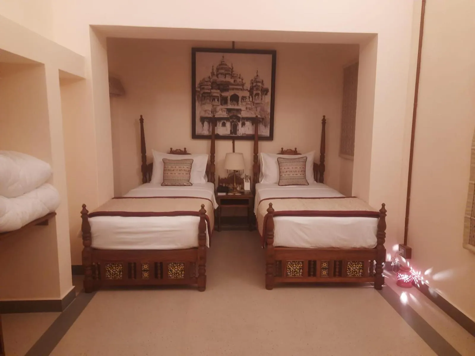 Bedroom, Bed in Tree Of Life Bhadrajun House, Jodhpur