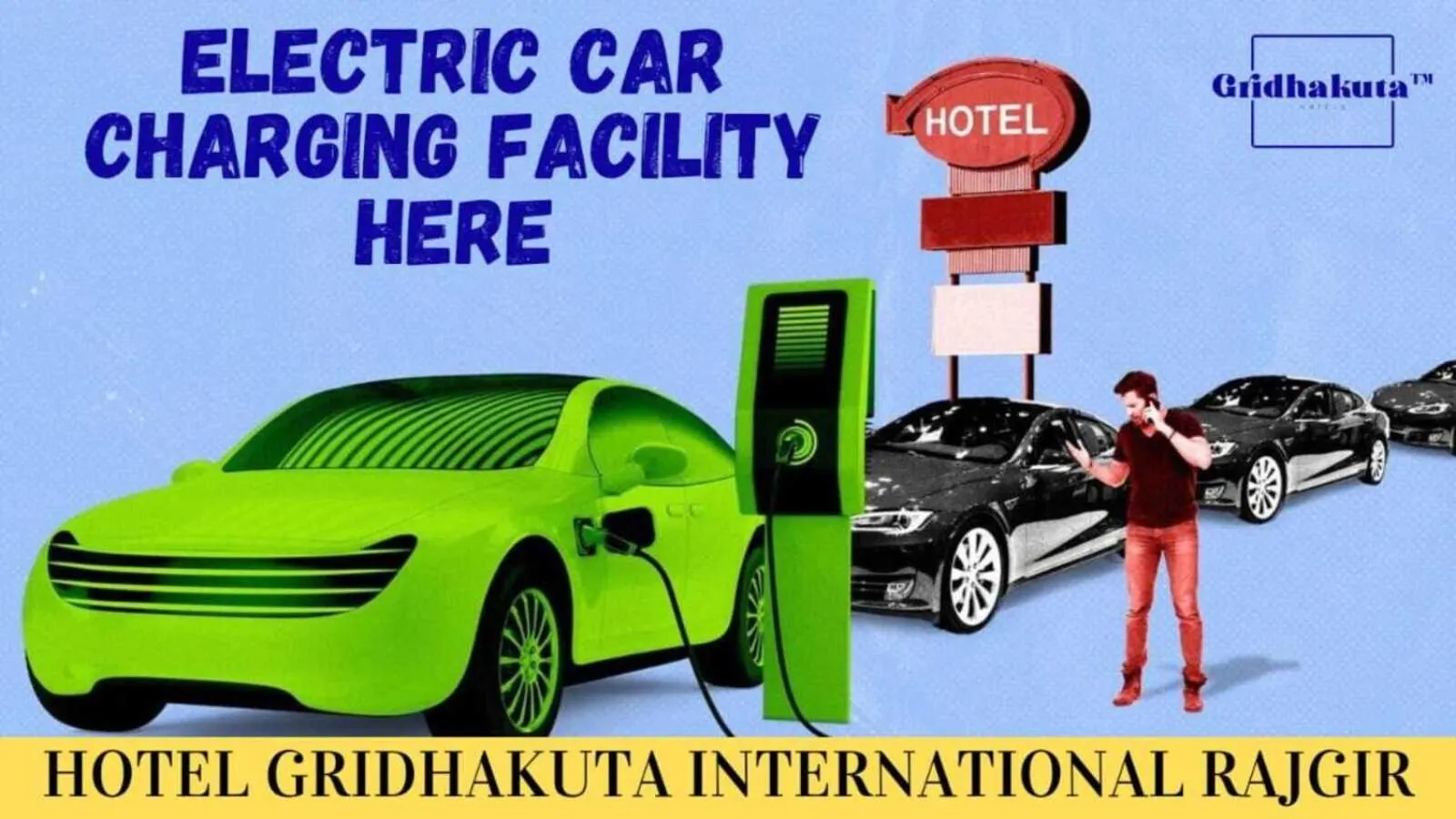 Property building in Hotel Gridhakuta International