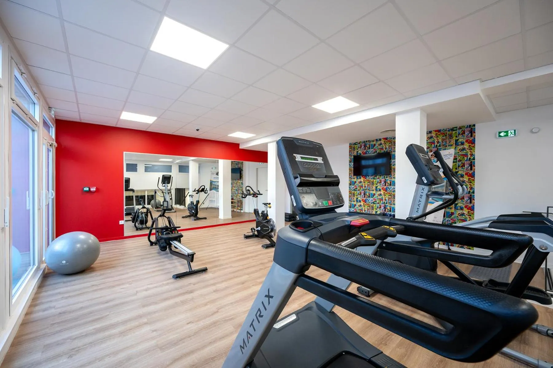 Fitness centre/facilities in Nemea Appart Hotel Coliseum Amiens Centre
