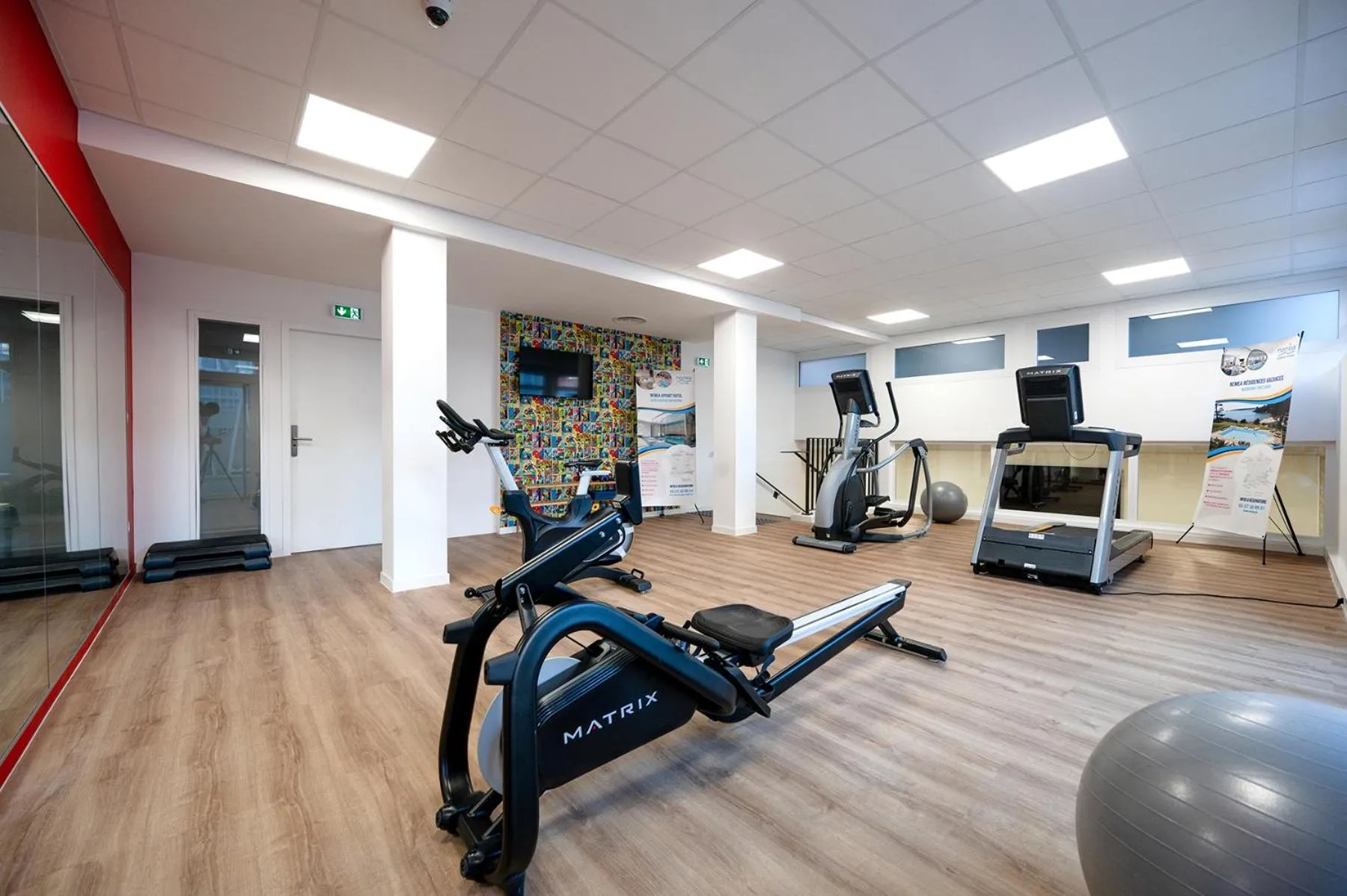Fitness centre/facilities in Nemea Appart Hotel Coliseum Amiens Centre