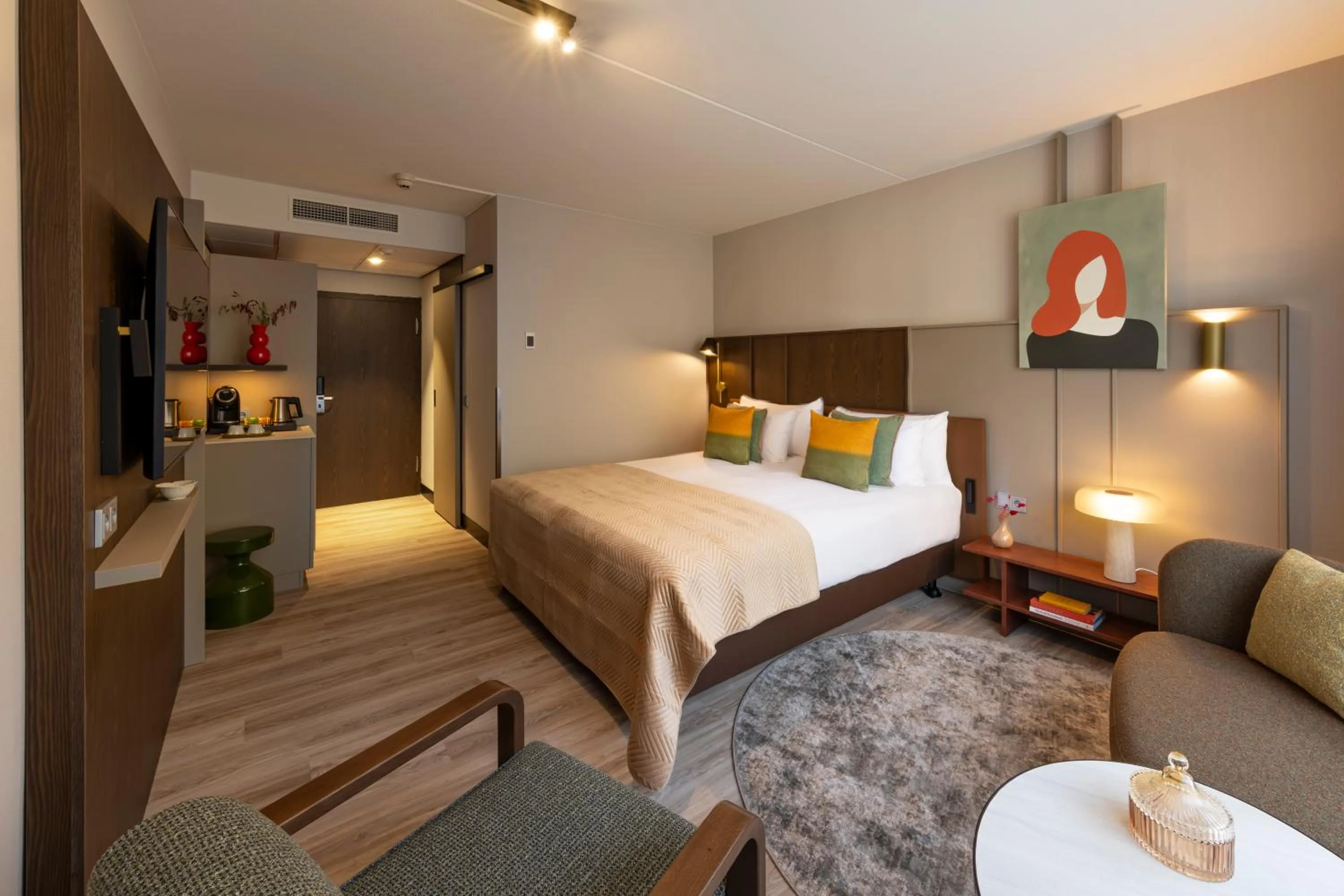 Bed in Hotel De Bilderberg