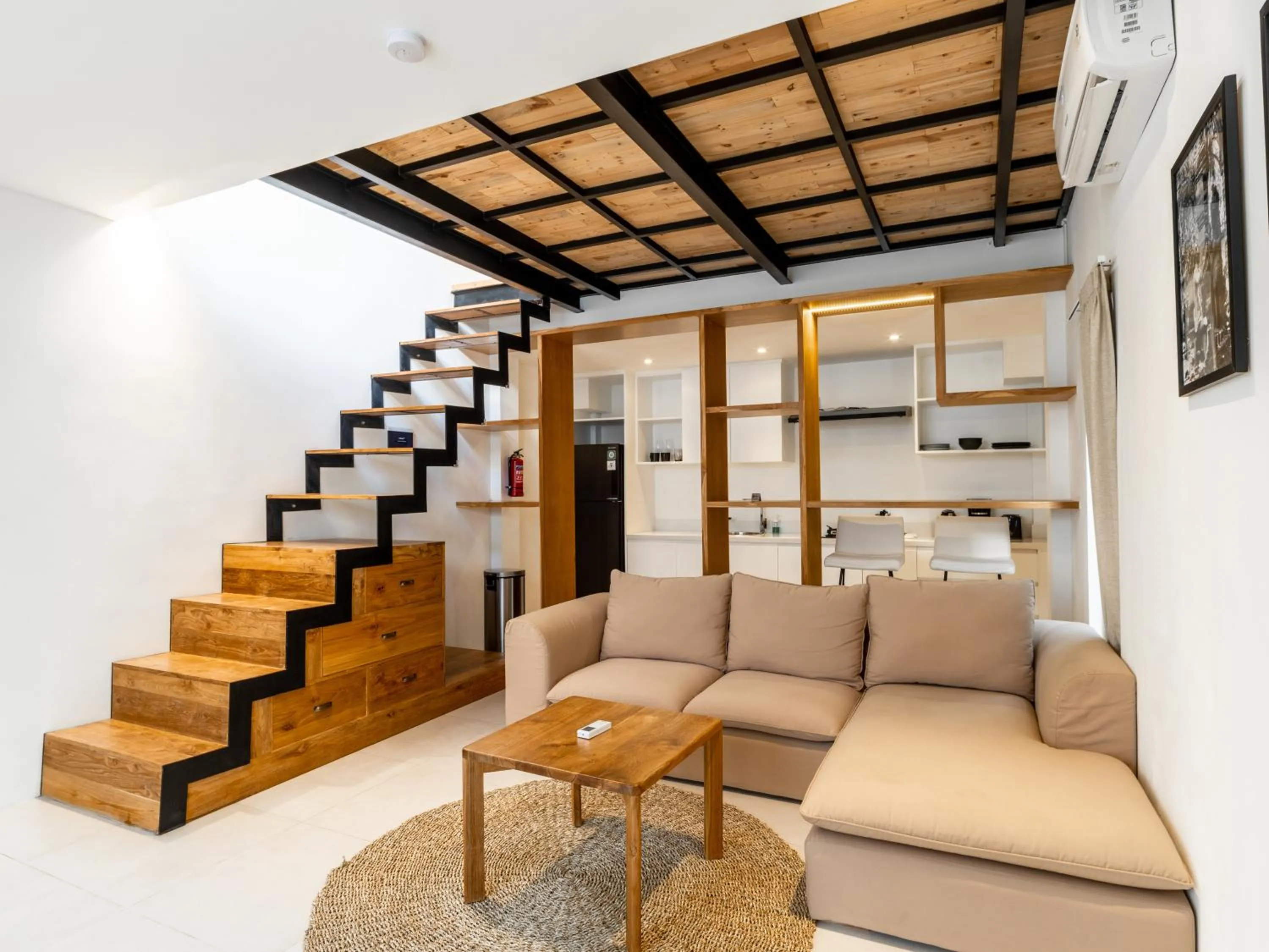 Kitchen or kitchenette in Berawa Village Suite