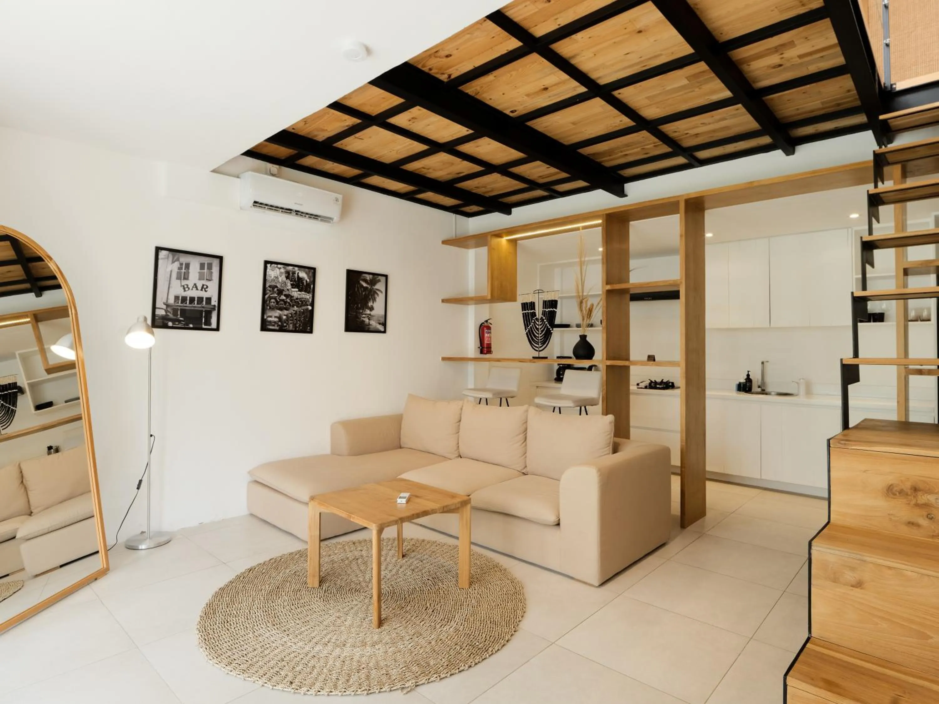 Kitchen or kitchenette in Berawa Village Suite