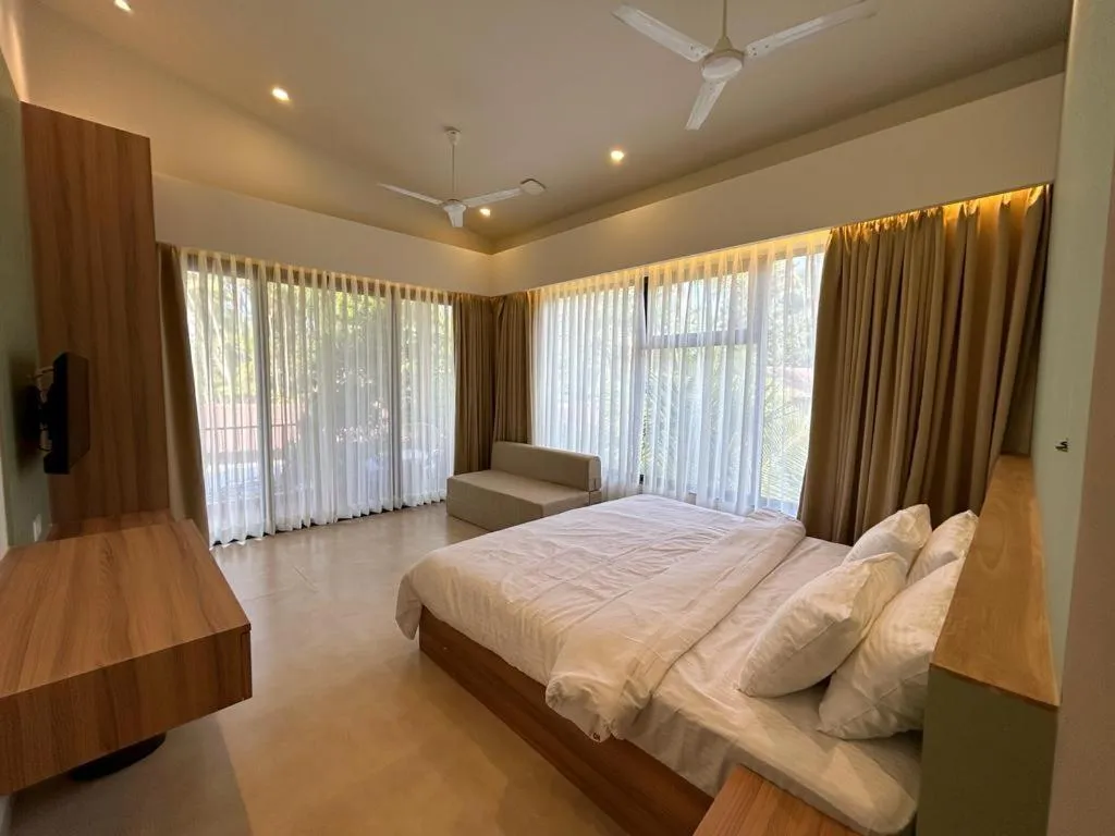 Bedroom, Bed in Oceanature Alibaug