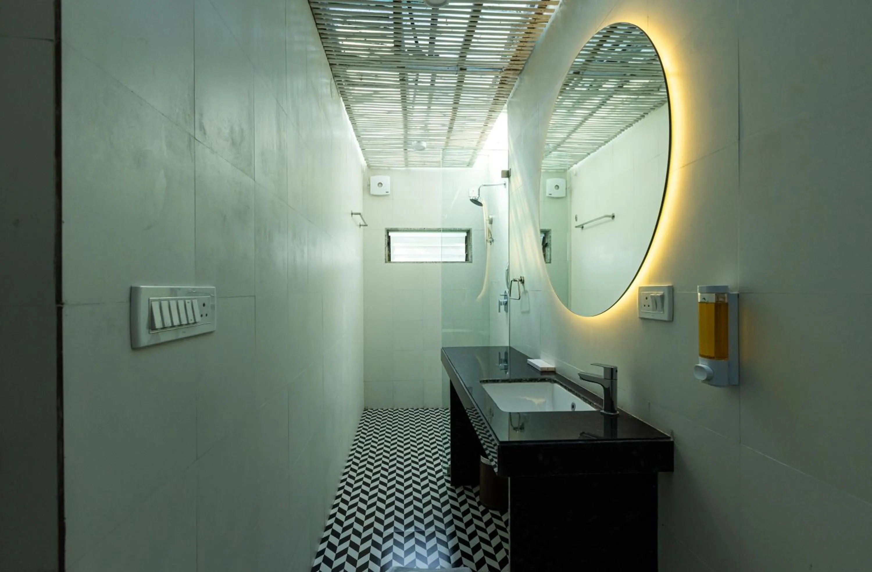 Bathroom in Oceanature Alibaug