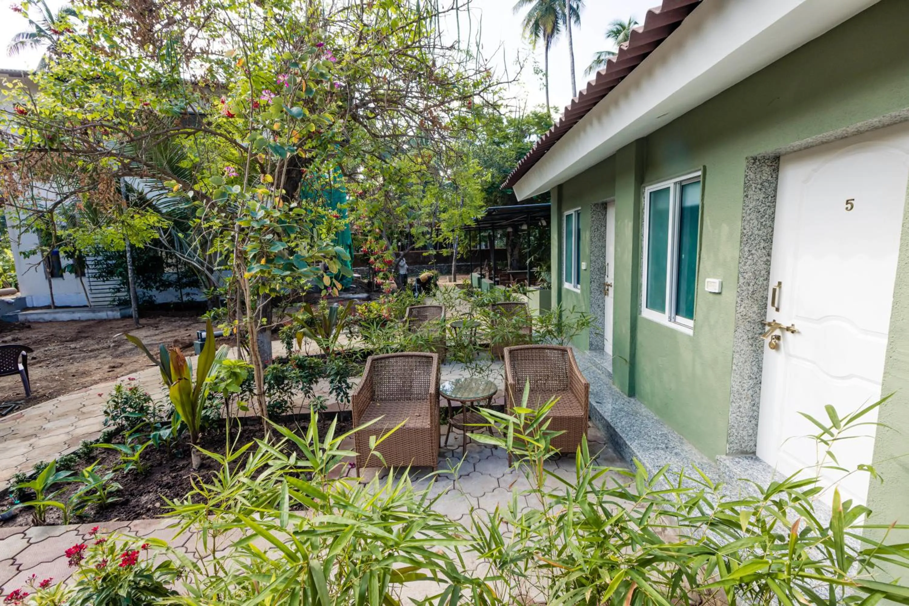 Garden in Oceanature Alibaug