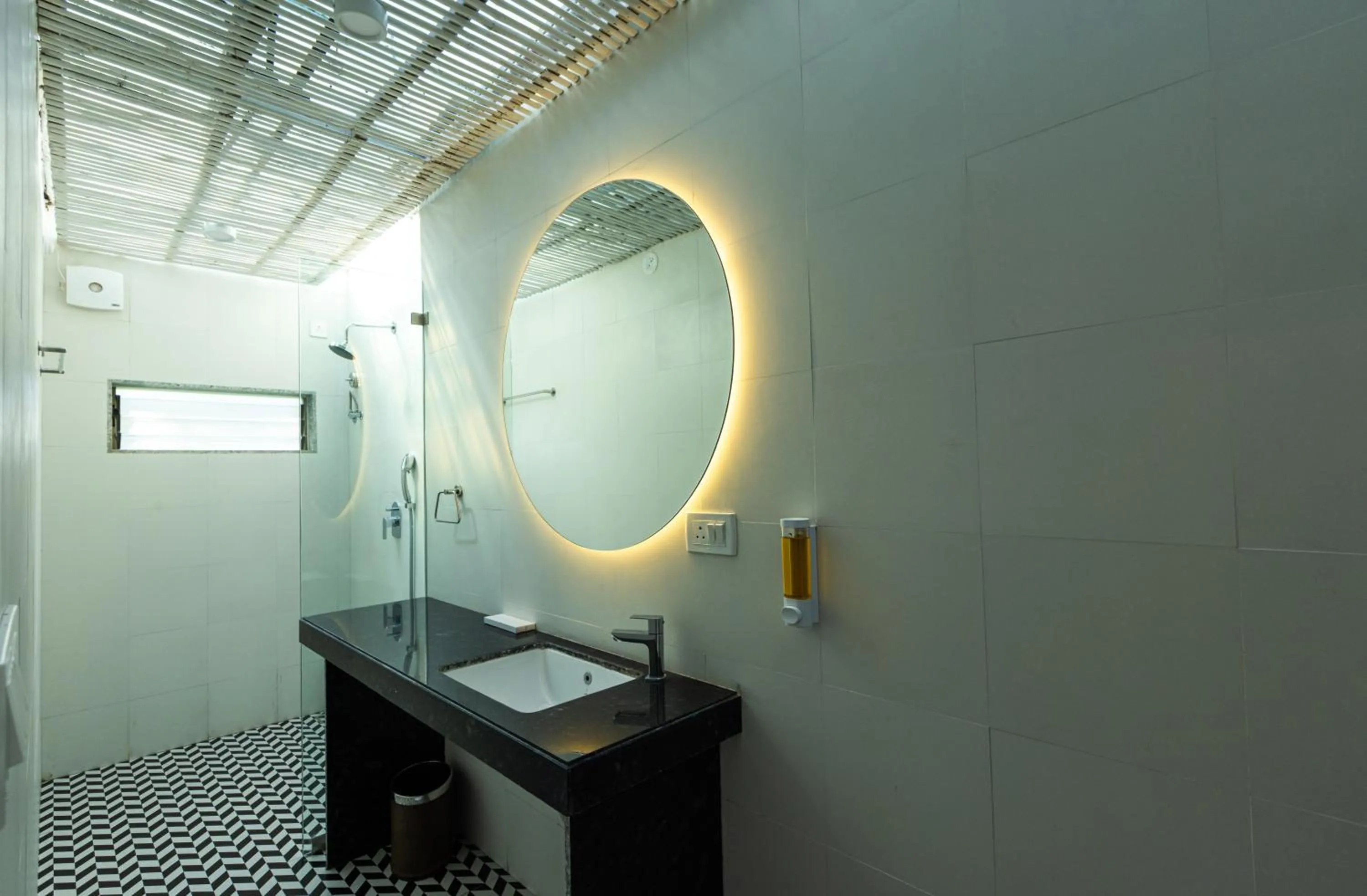 Bathroom in Oceanature Alibaug