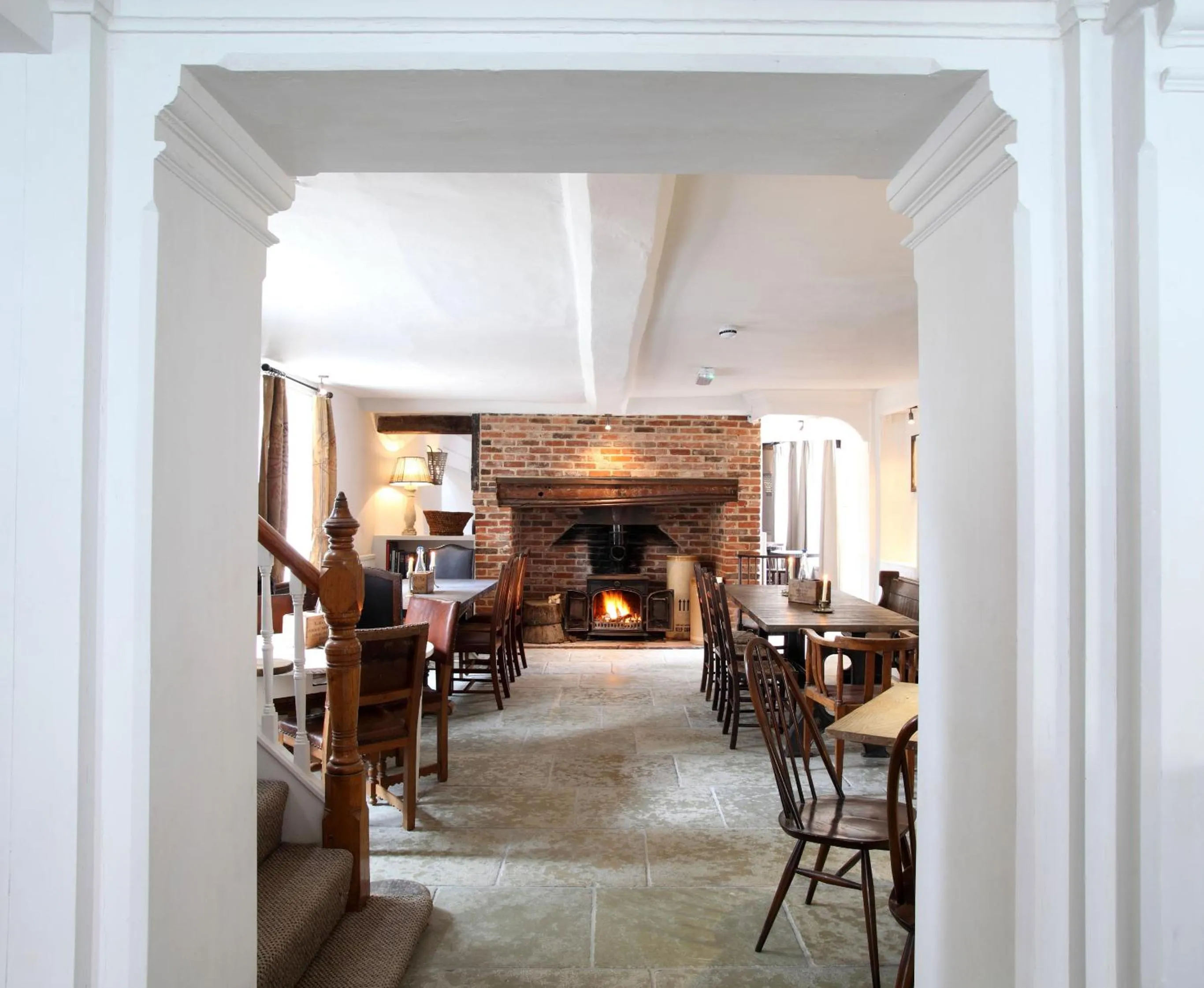 Dining area in Black Lion Hotel
