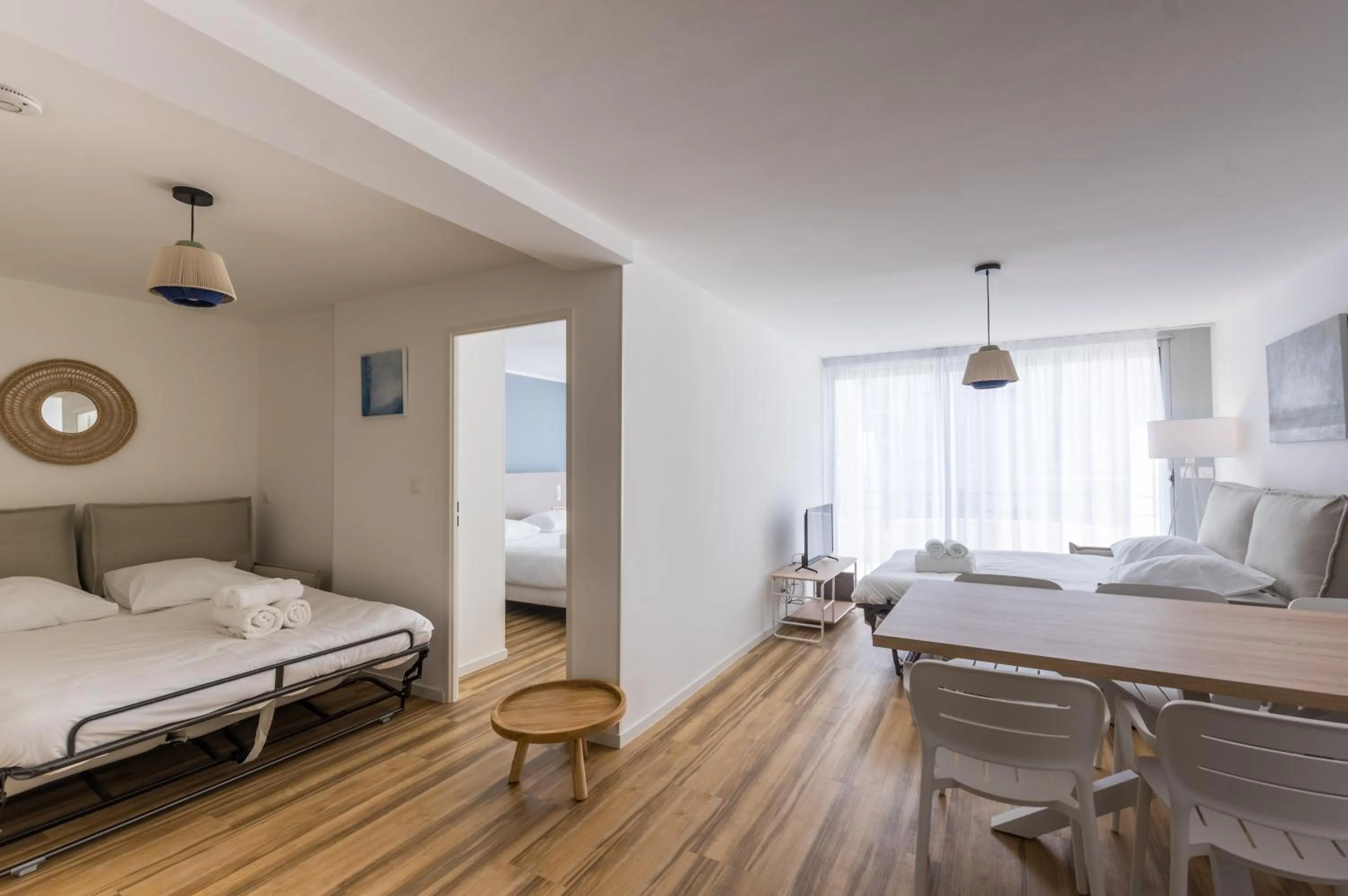 Bed in MY Hôtel Résidences - La Grande-Motte