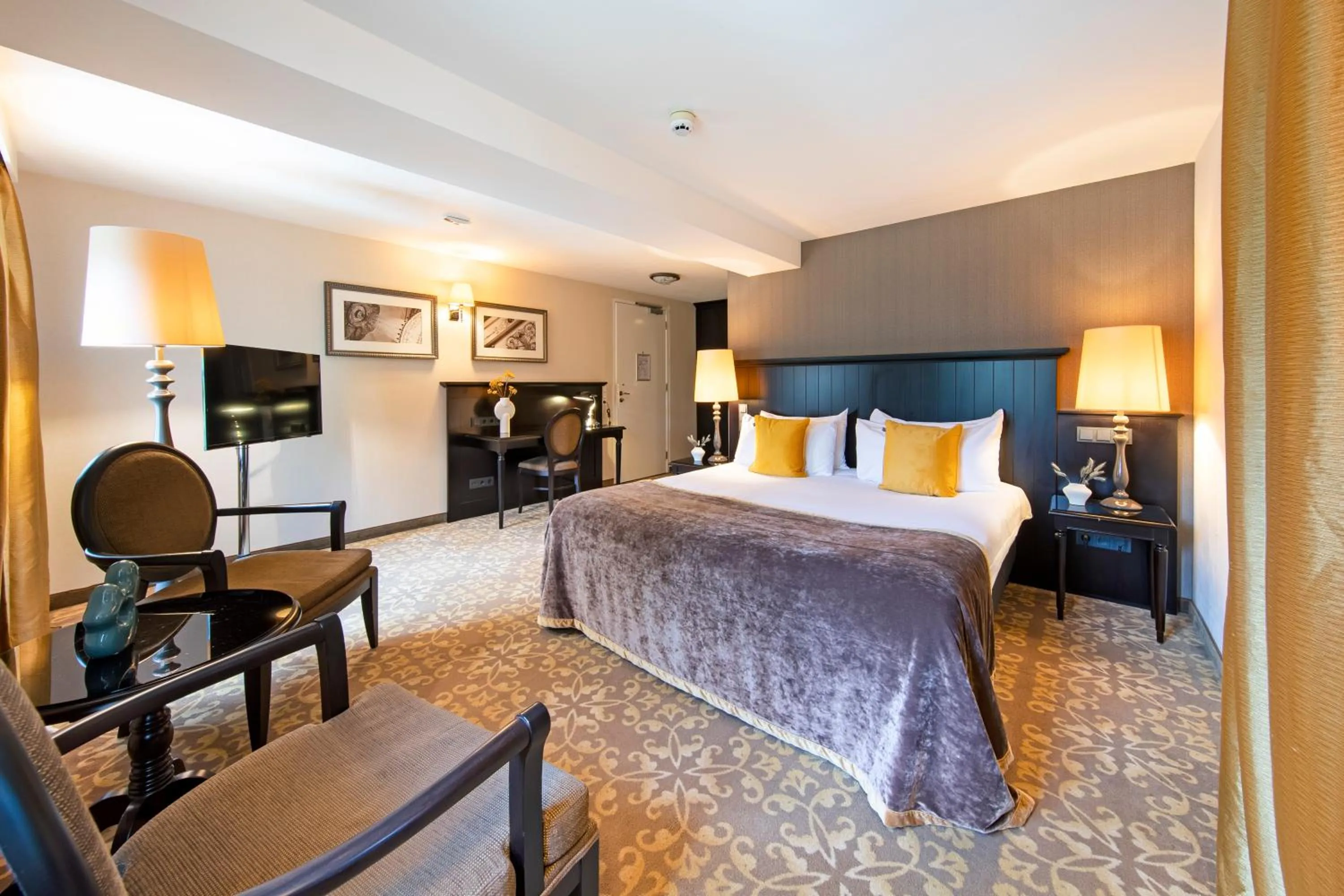 Bed in Bilderberg Château Holtmühle