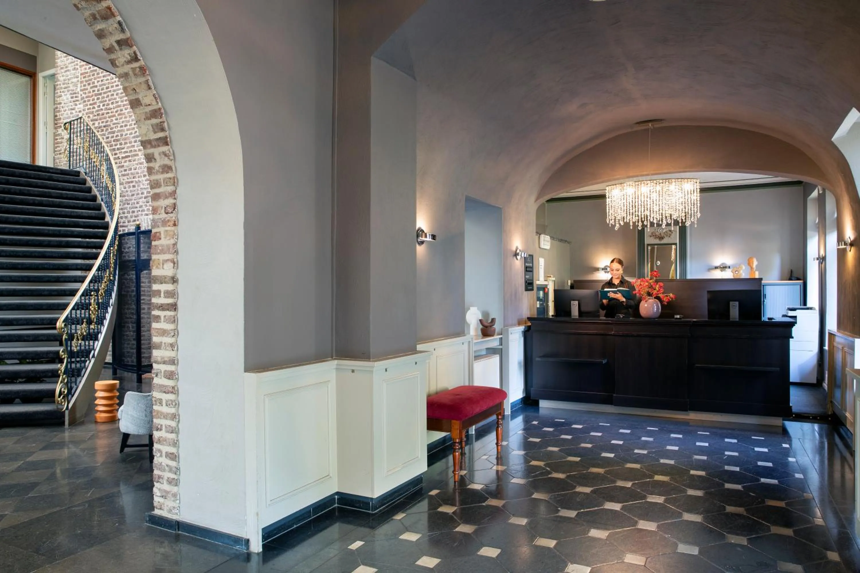 Lobby or reception in Bilderberg Château Holtmühle