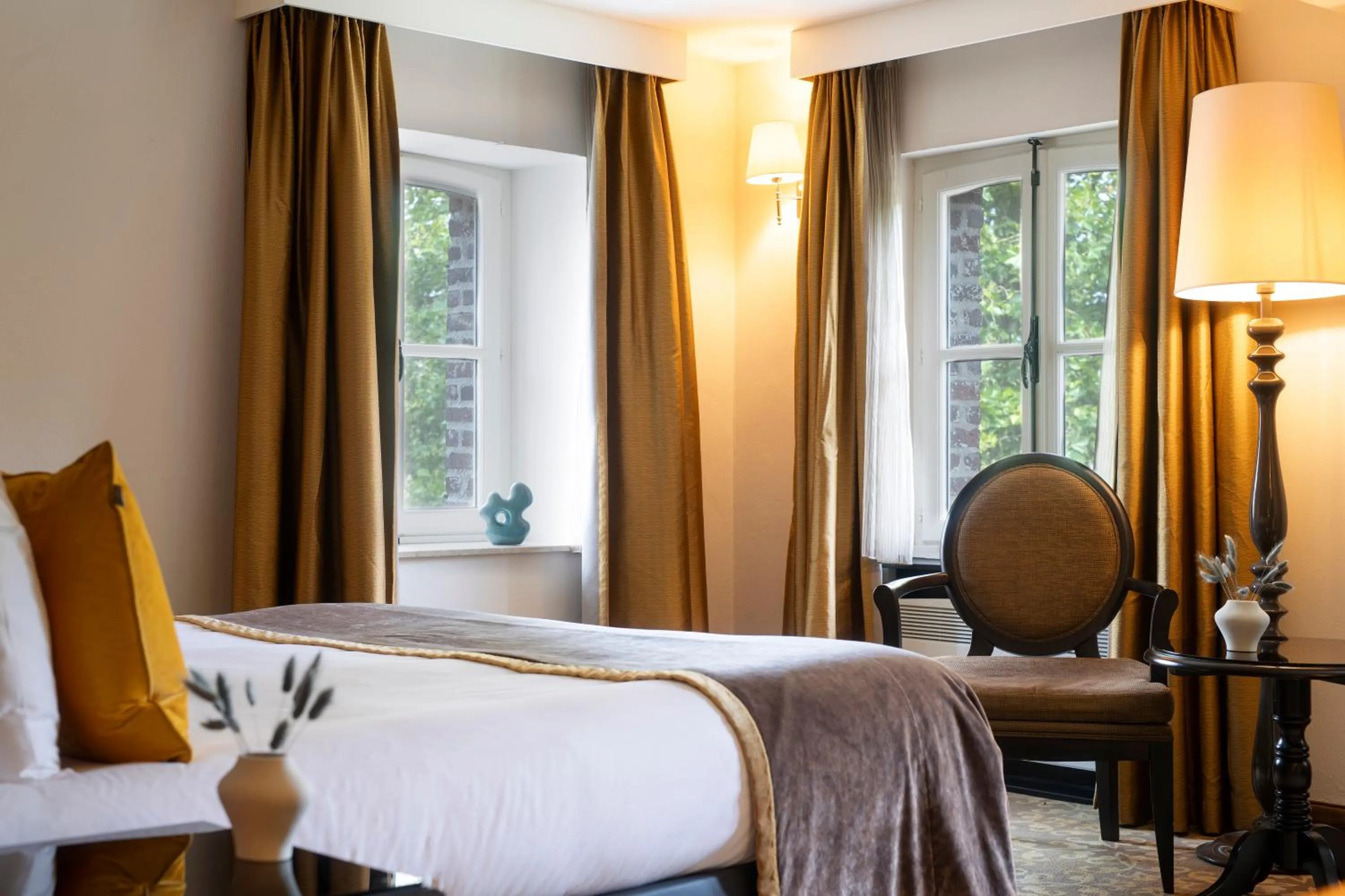 Bed in Bilderberg Château Holtmühle