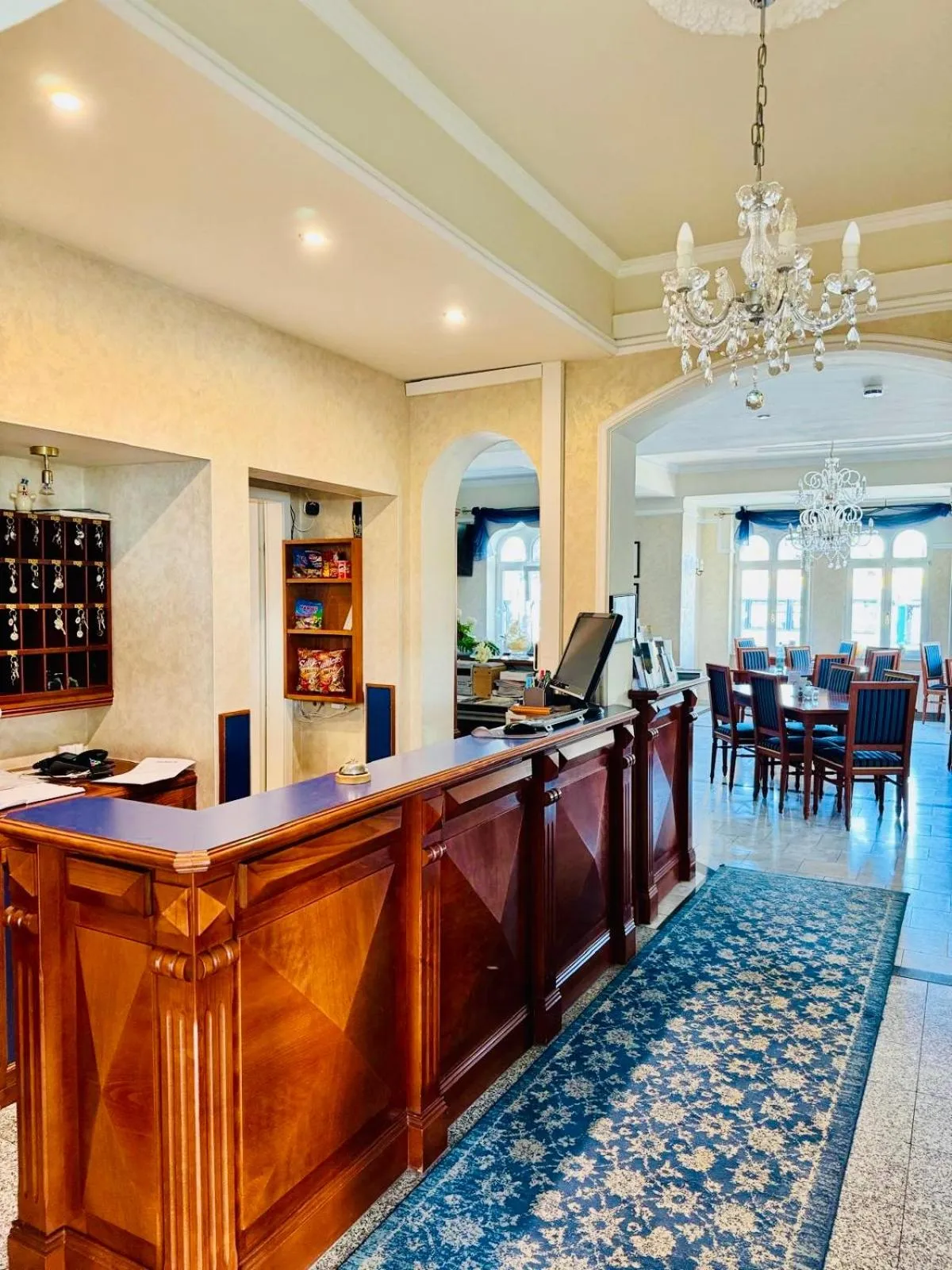 Lobby or reception in Hotel am Bayrischen Platz