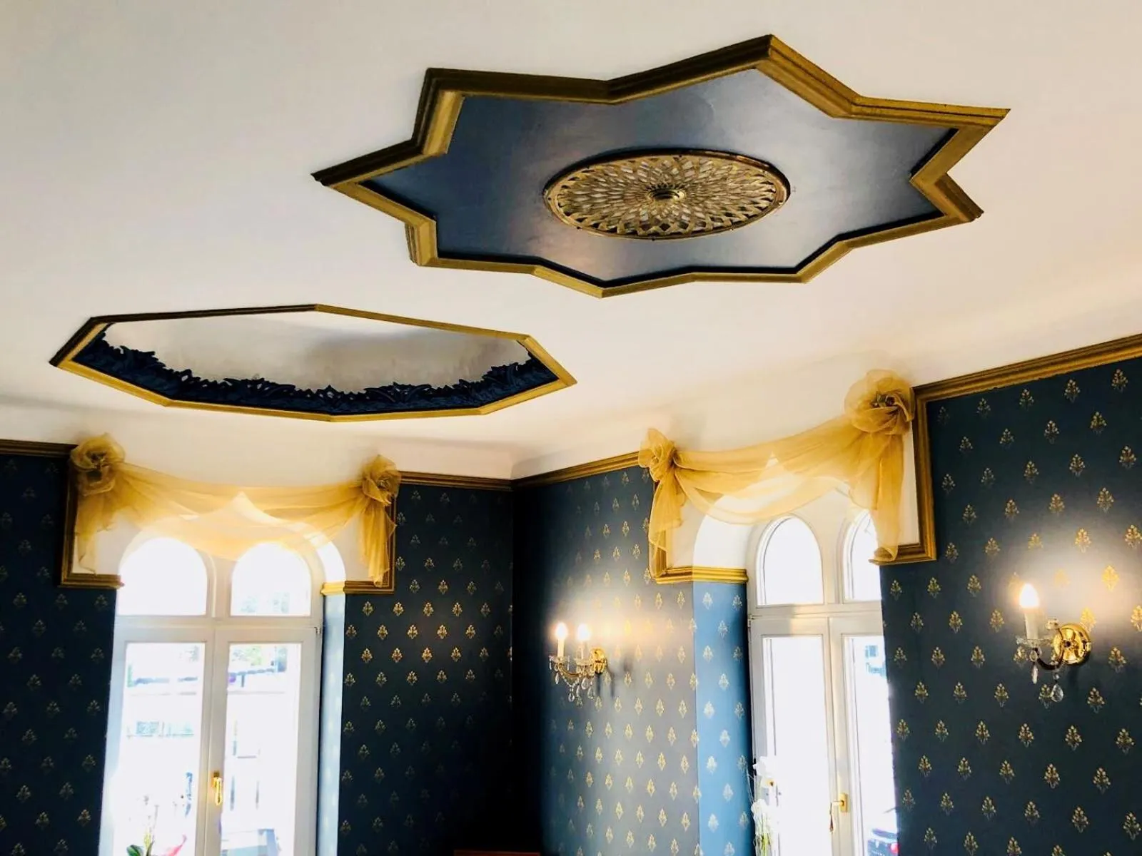 Decorative detail in Hotel am Bayrischen Platz