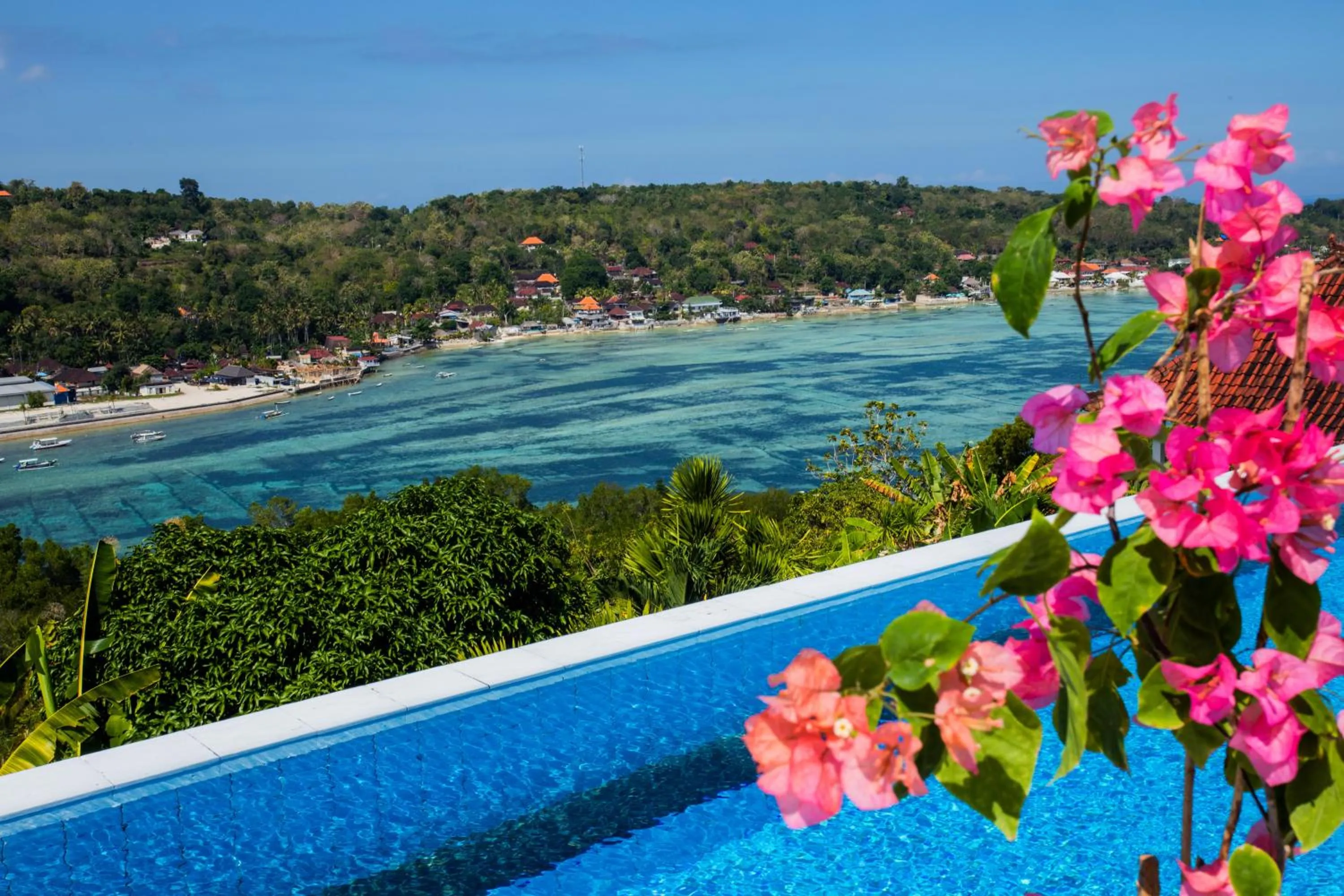 Pool view in Stardust Villas