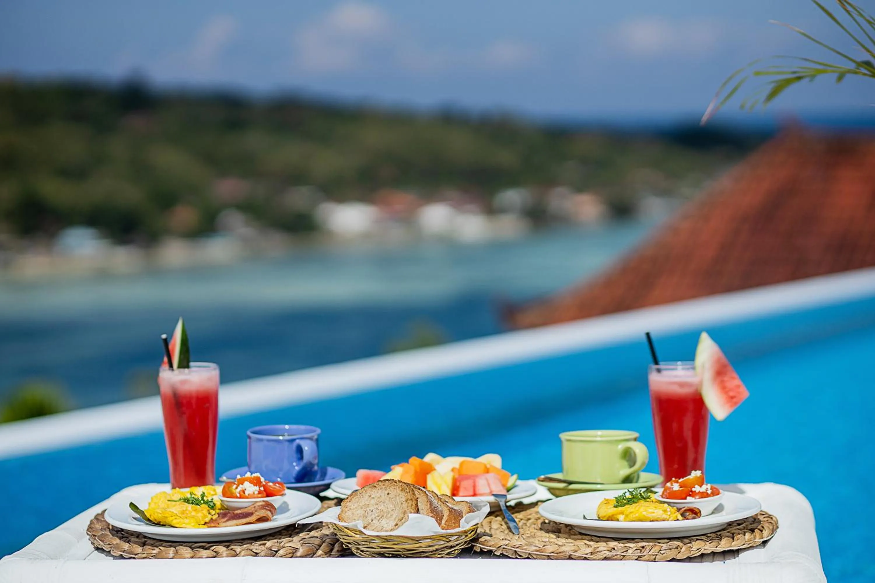 Pool view in Stardust Villas