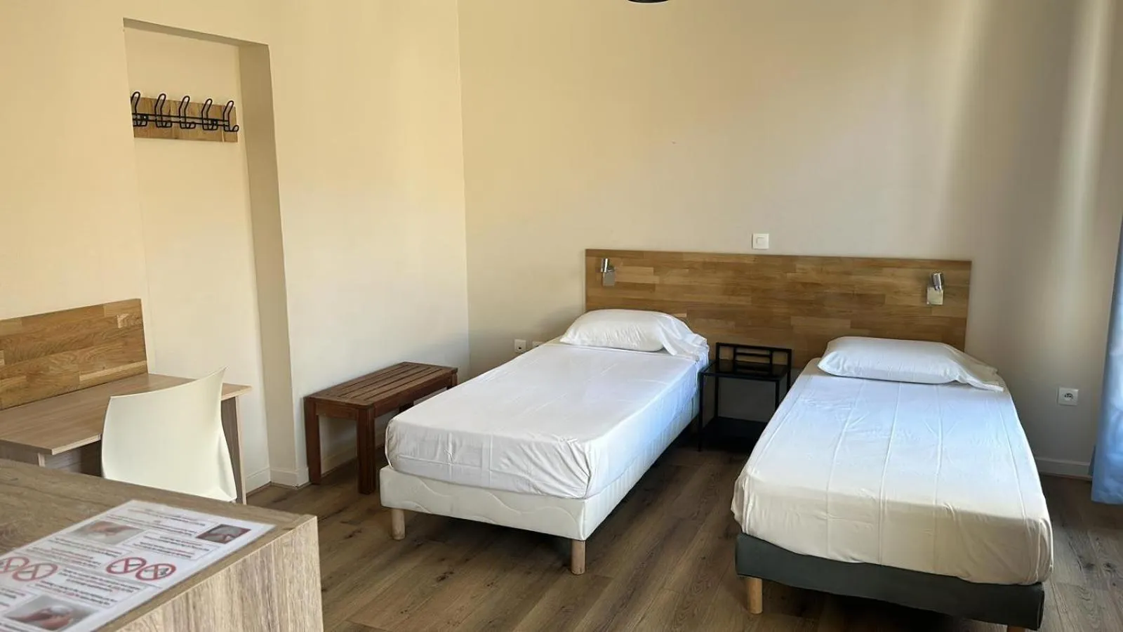 Bed in HOTEL IN PARIS