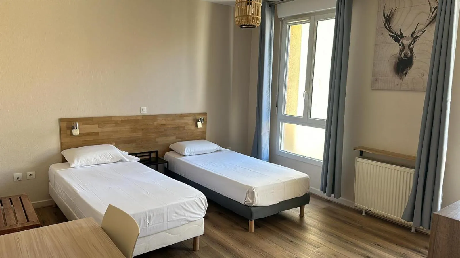 Bed in HOTEL IN PARIS