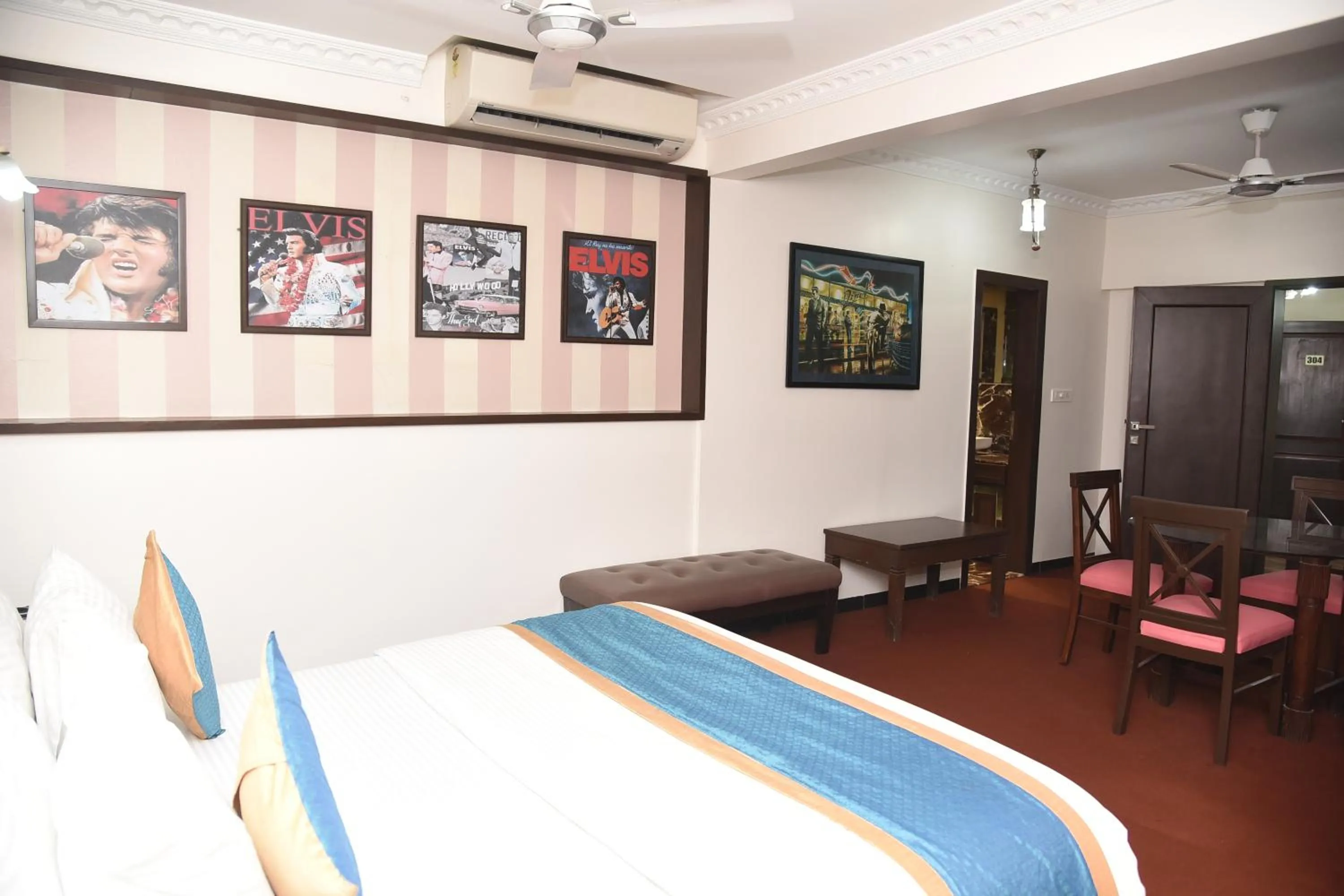 Bed in BelAir Suites Pune