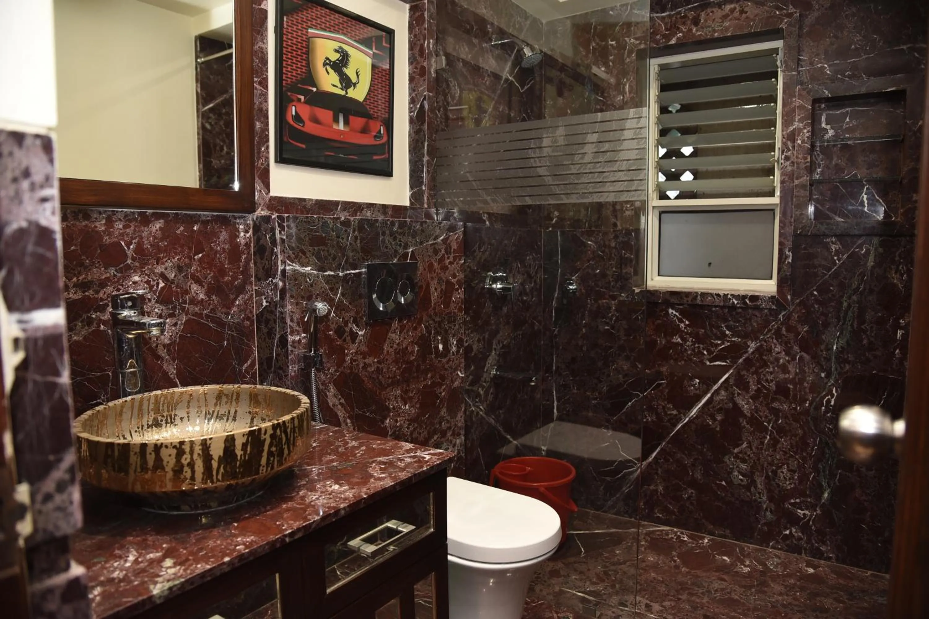 Bathroom in BelAir Suites Pune