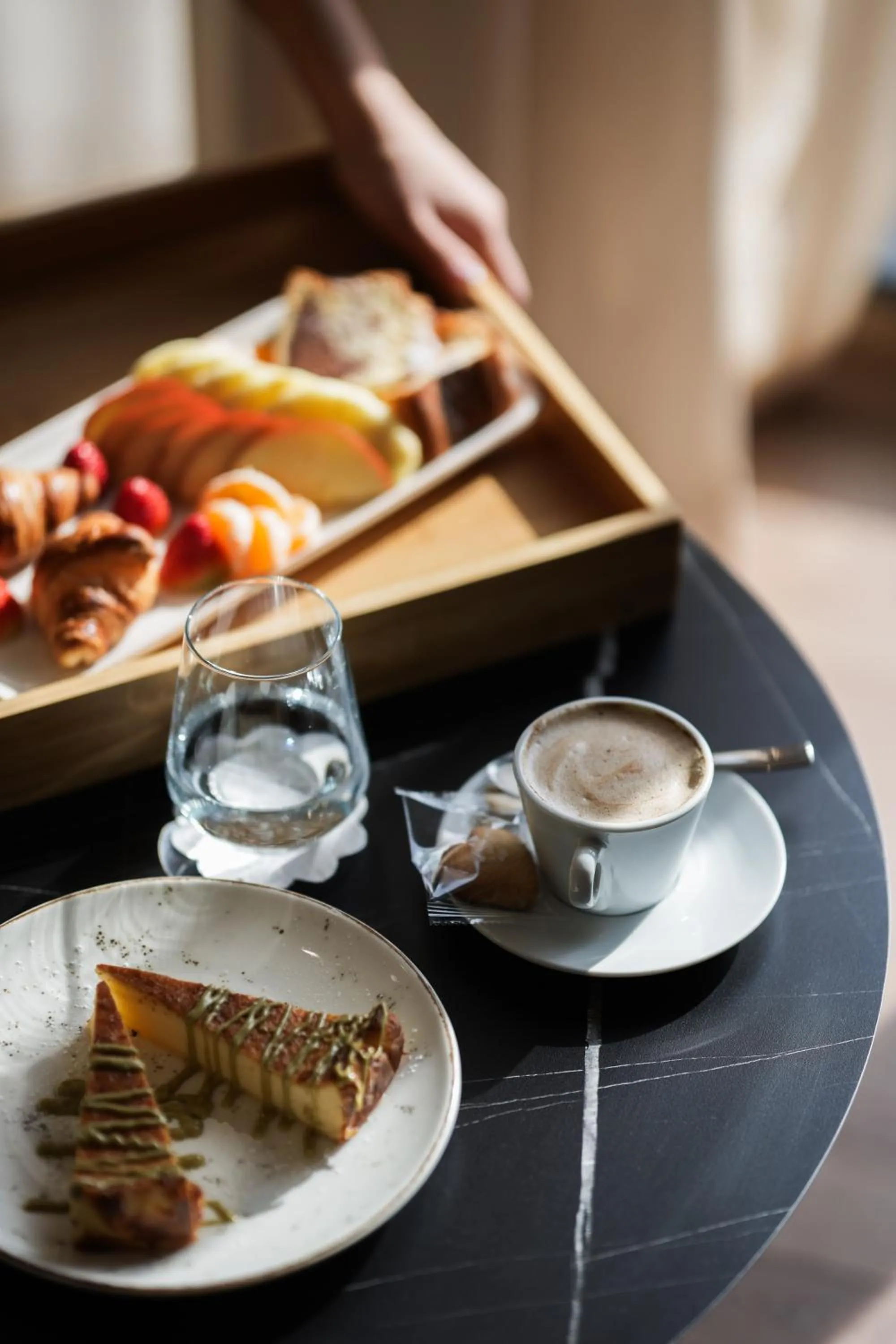 Restaurant/places to eat in Marinaj Hotel & SPA