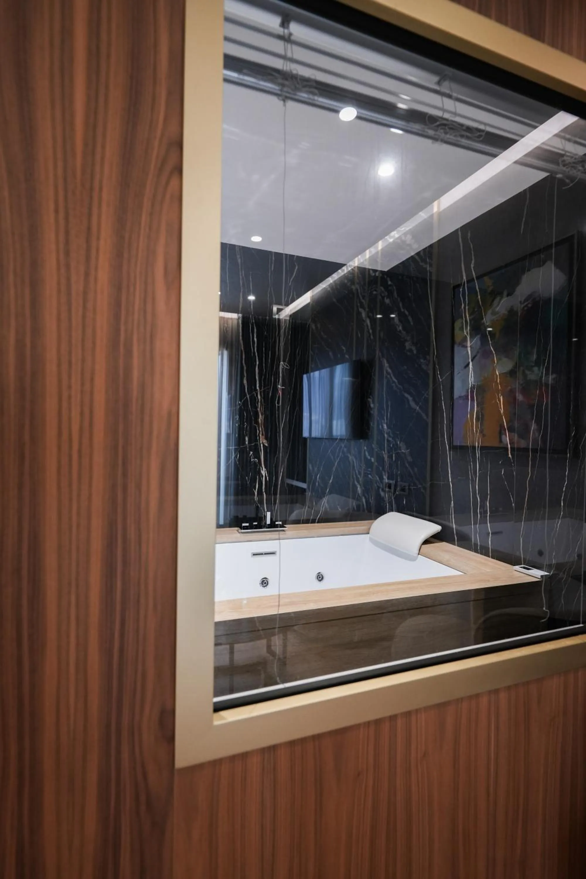 Bathroom in Marinaj Hotel & SPA