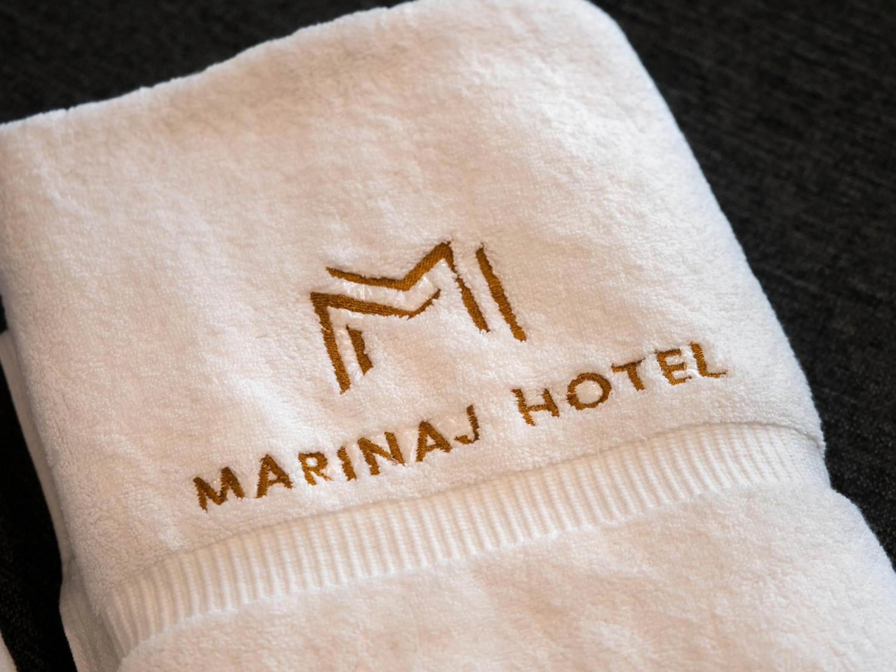towels in Marinaj Hotel & SPA
