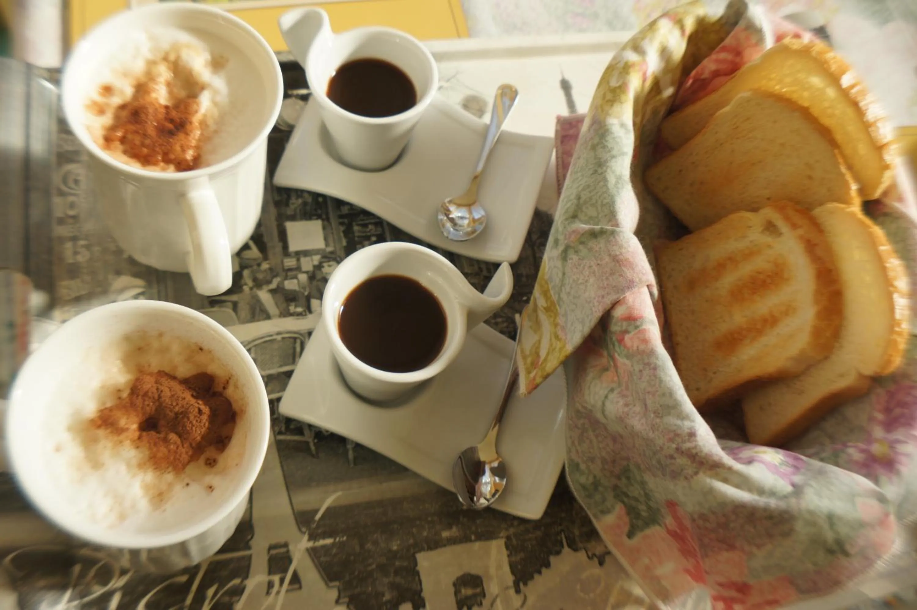 Food and drinks in Bed and Breakfast Angolo Fiorito