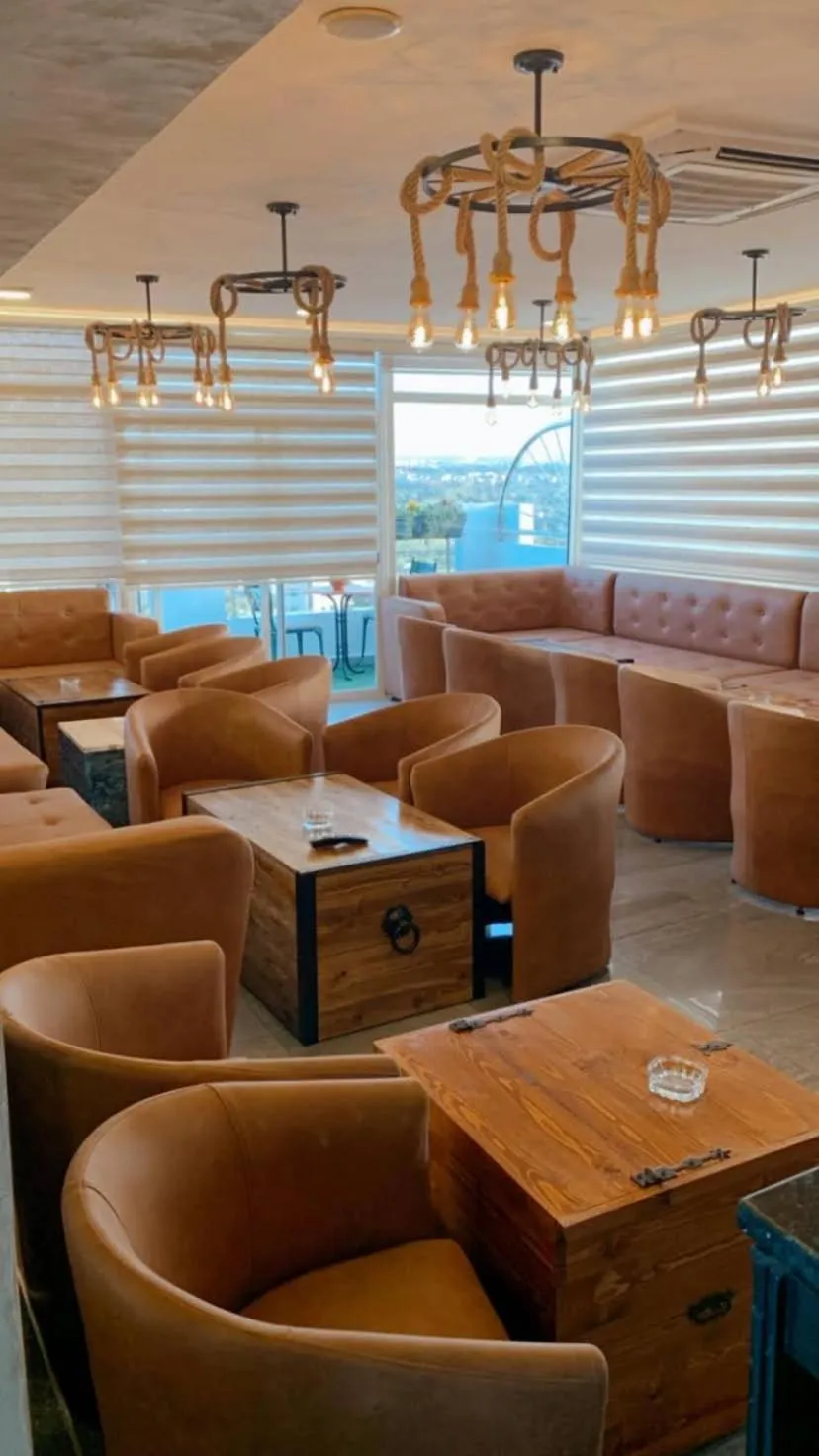 Living room in Hôtel Belle Vue et Spa