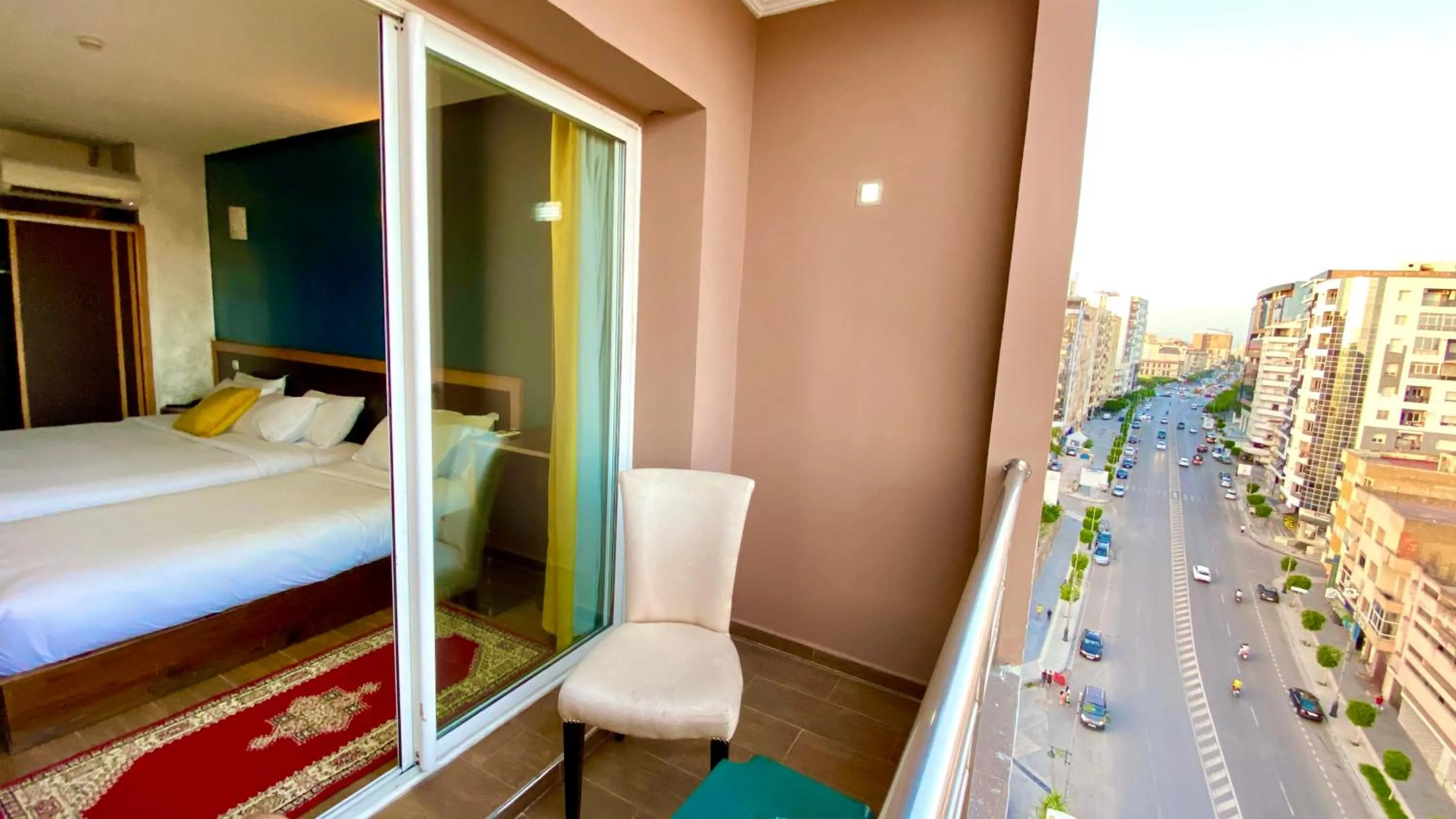 Bedroom, Bed in Hôtel Belle Vue et Spa