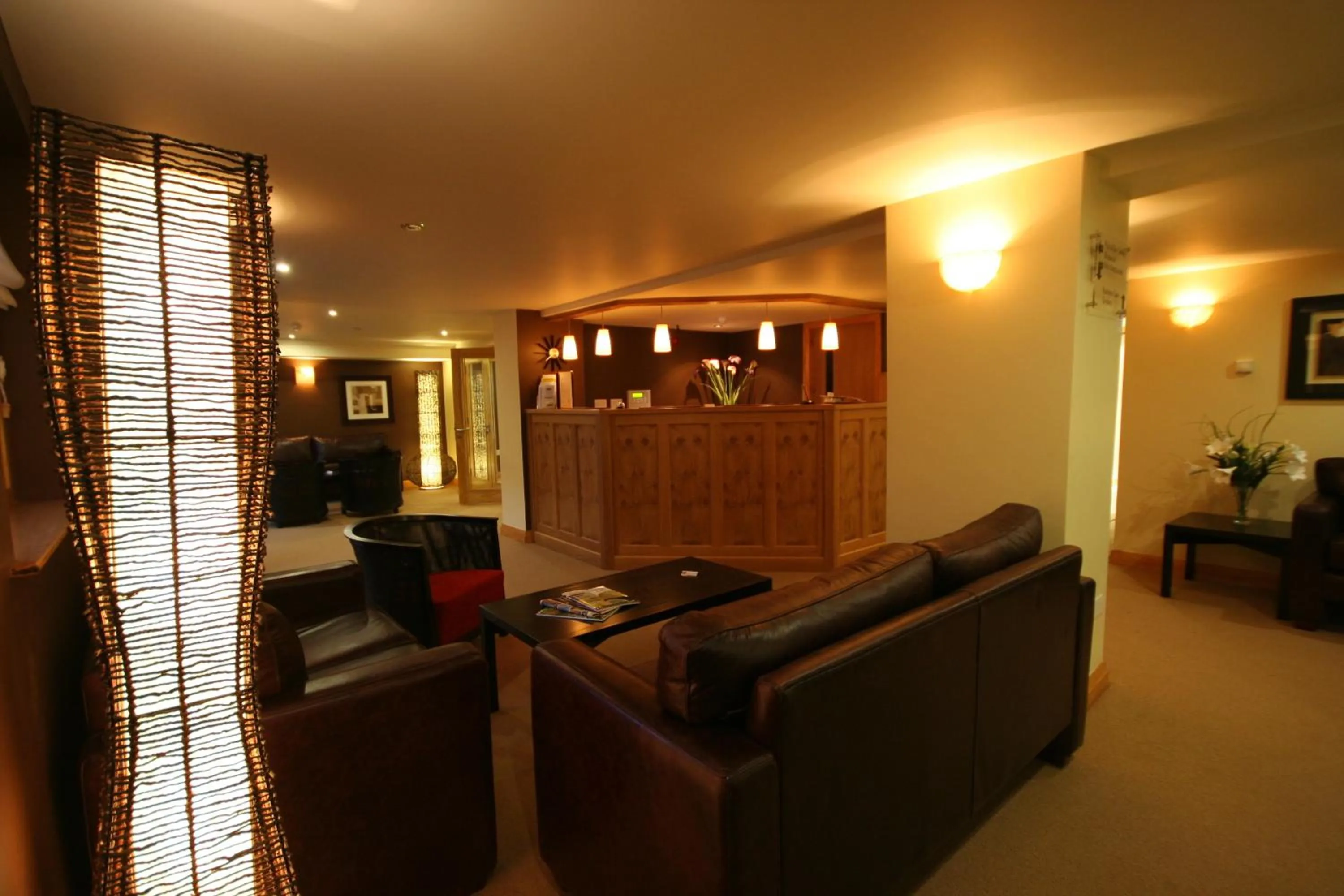 Lobby or reception in Three Horseshoes Country Inn
