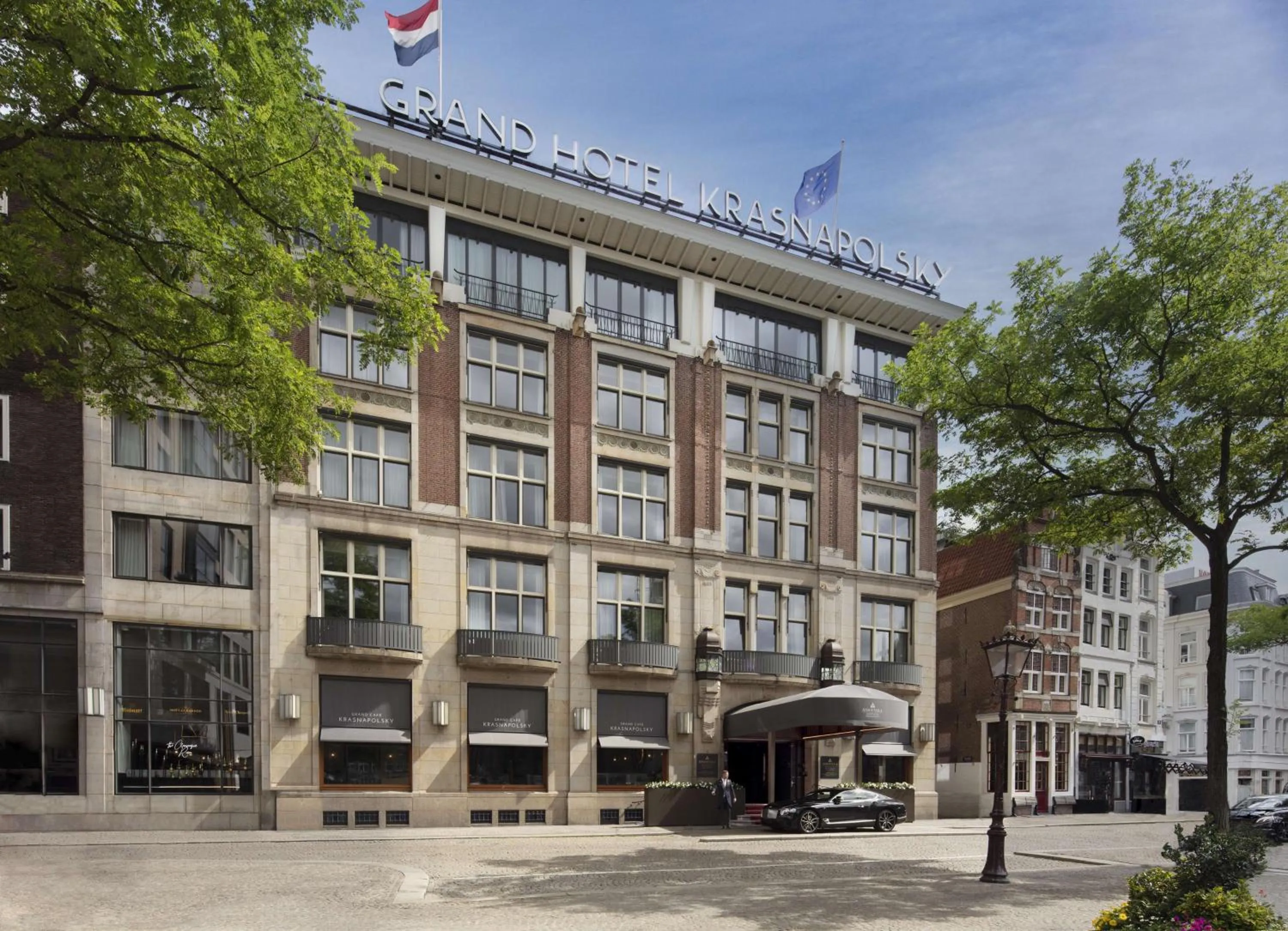 Property building in Anantara Grand Hotel Krasnapolsky Amsterdam