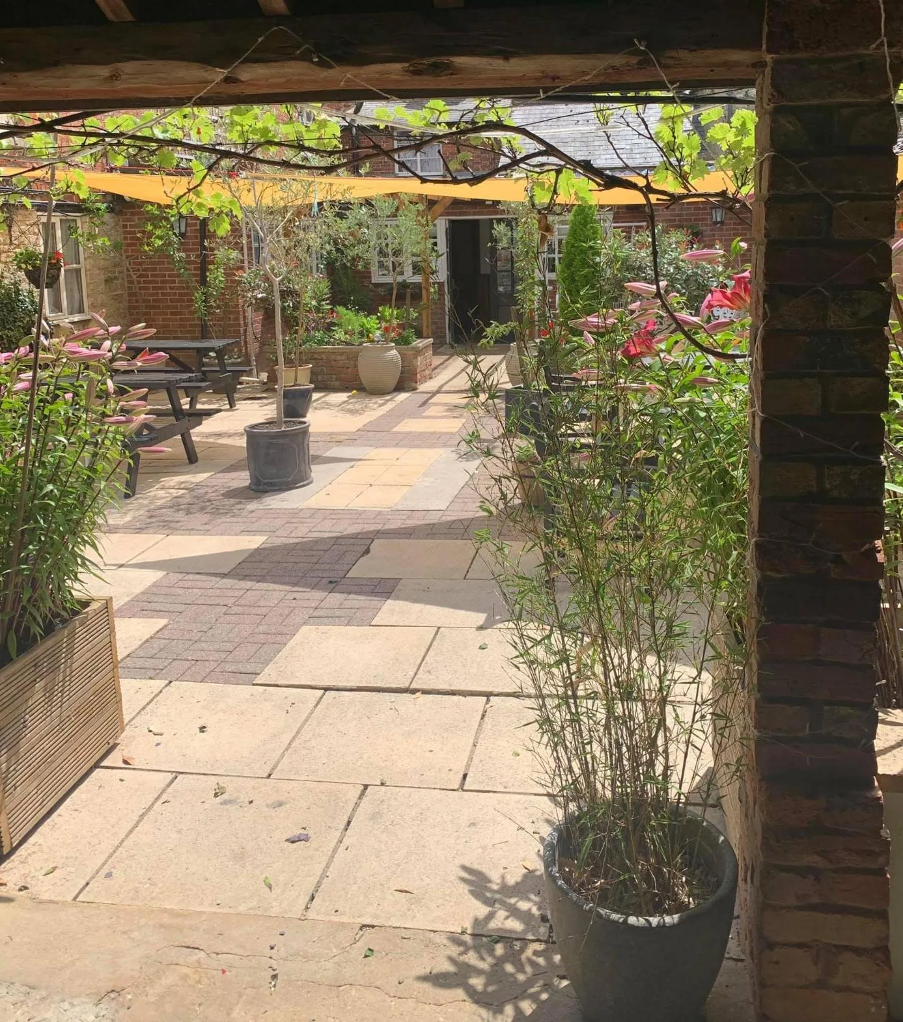Garden in The Great Western Arms