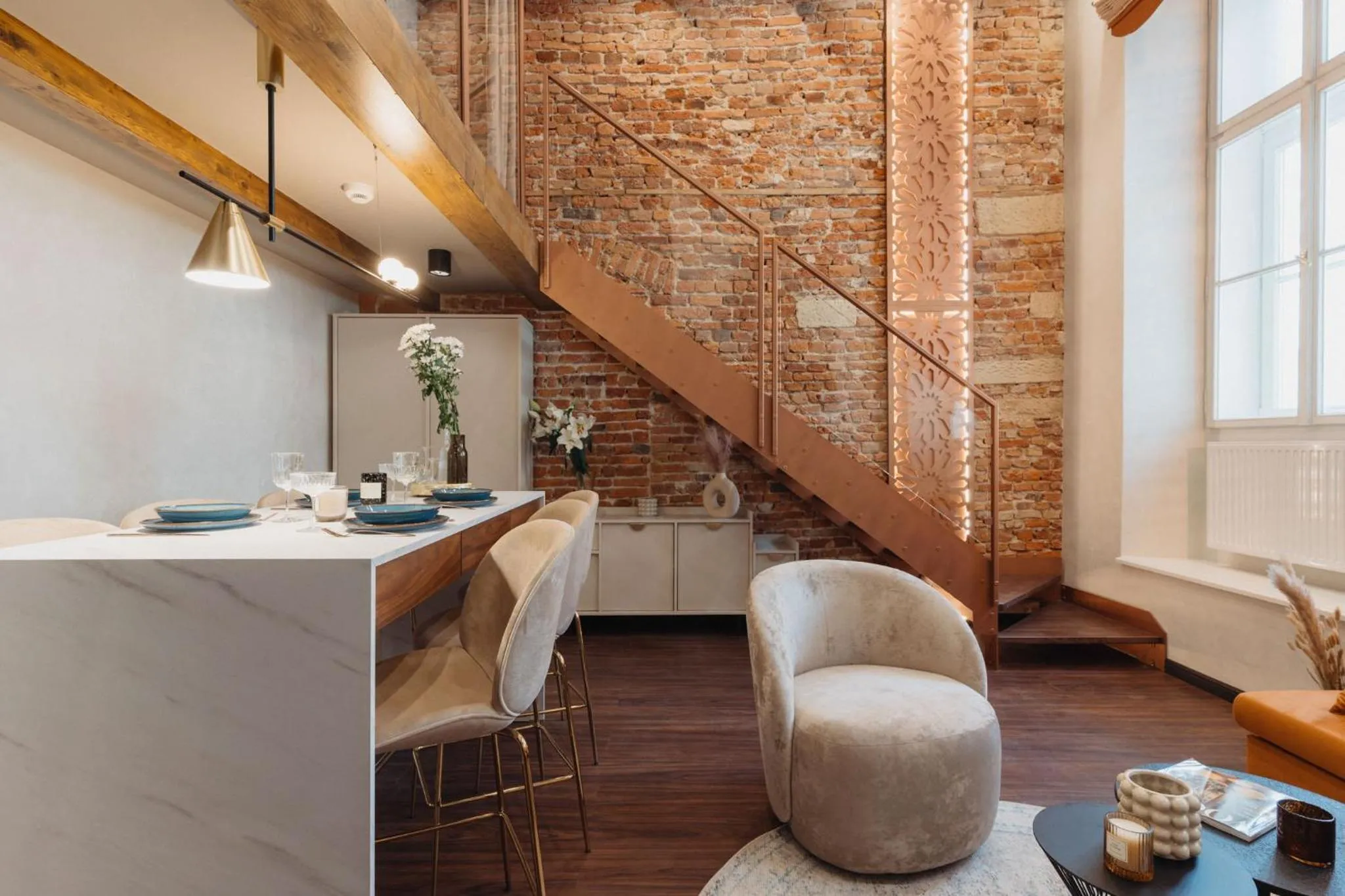 Living room in Cu Residence - LoftAffair Spa Collection