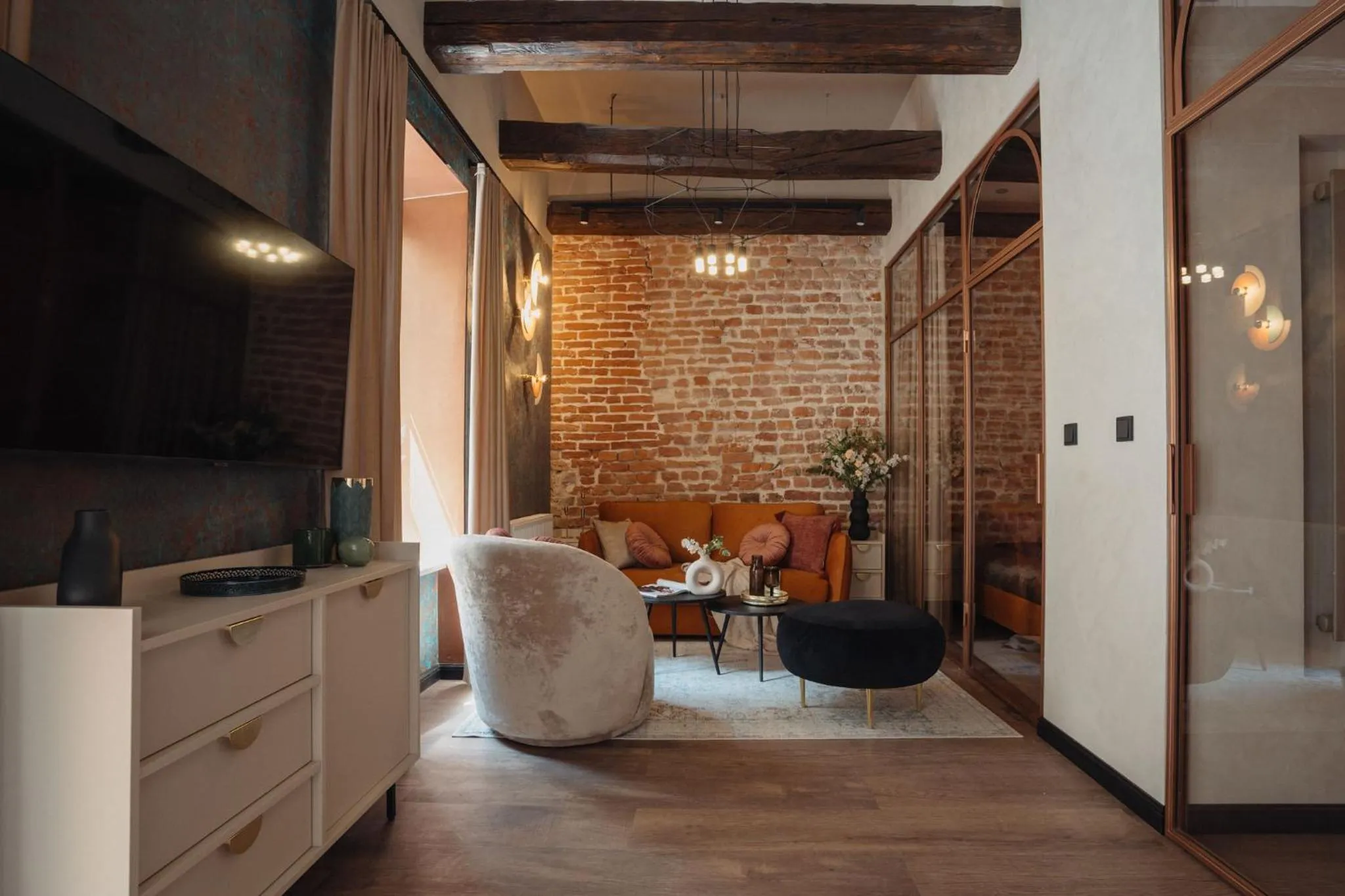 Living room in Cu Residence - LoftAffair Spa Collection