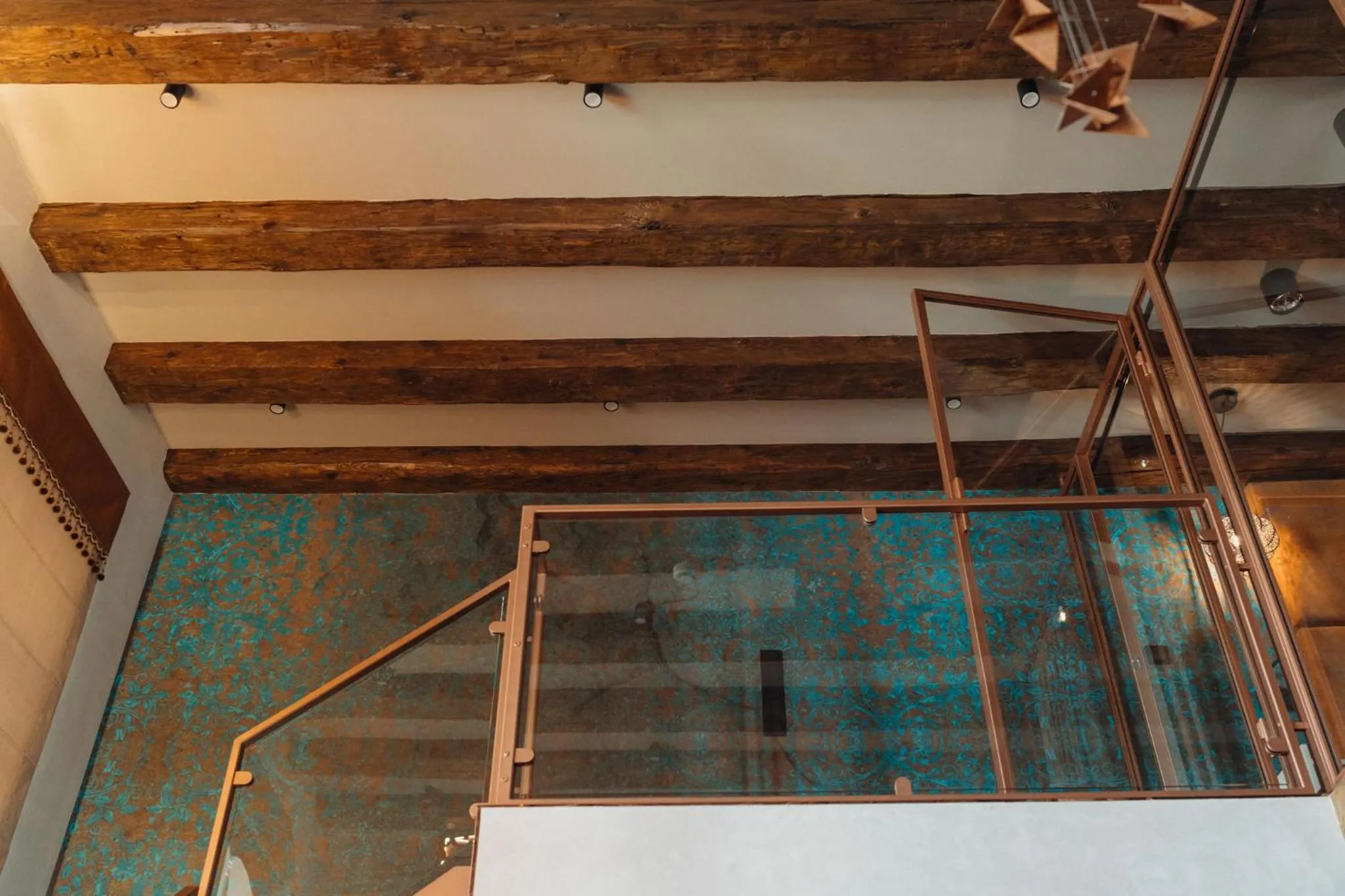 Decorative detail in Cu Residence - LoftAffair Spa Collection