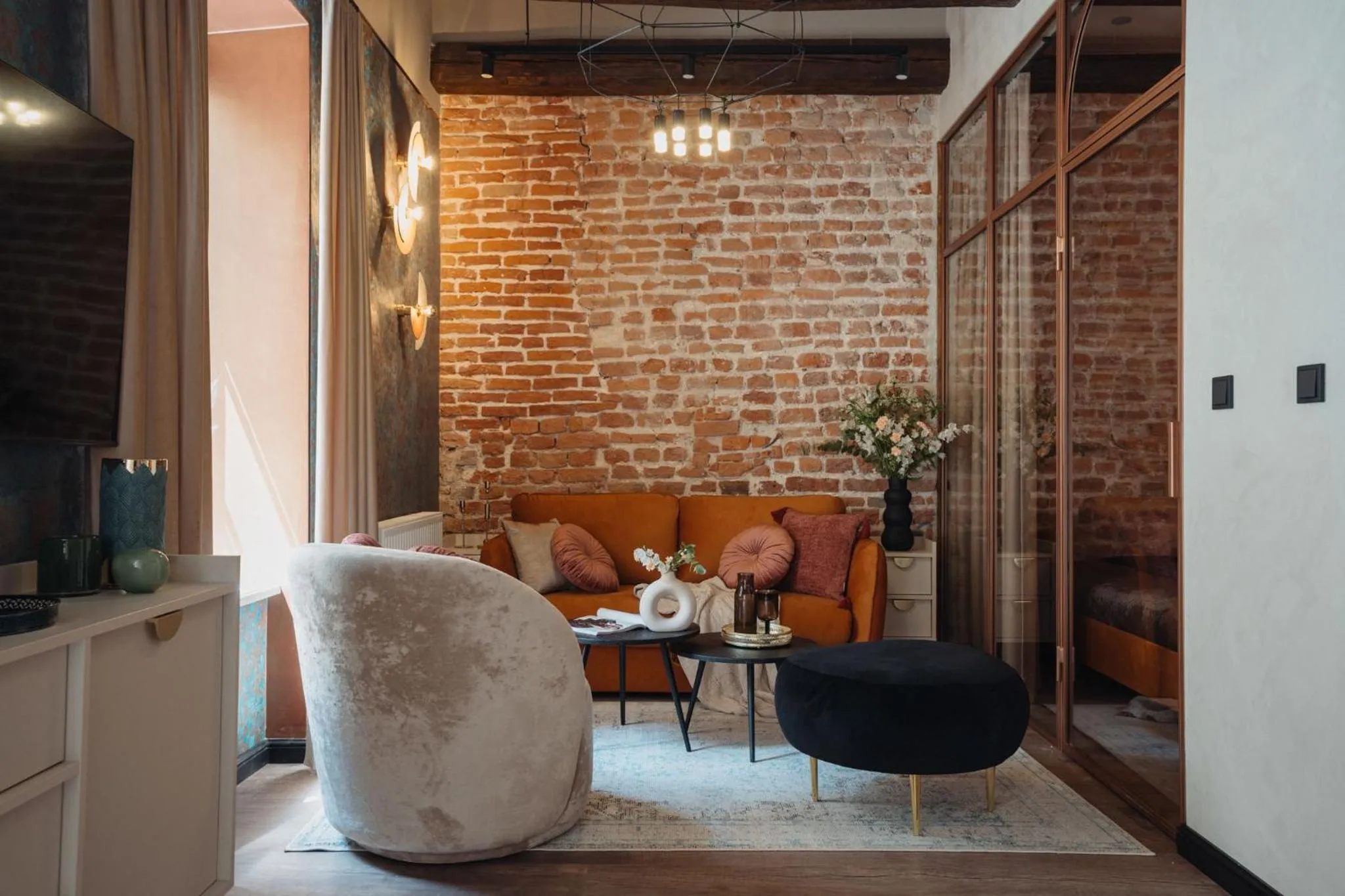 Living room in Cu Residence - LoftAffair Spa Collection