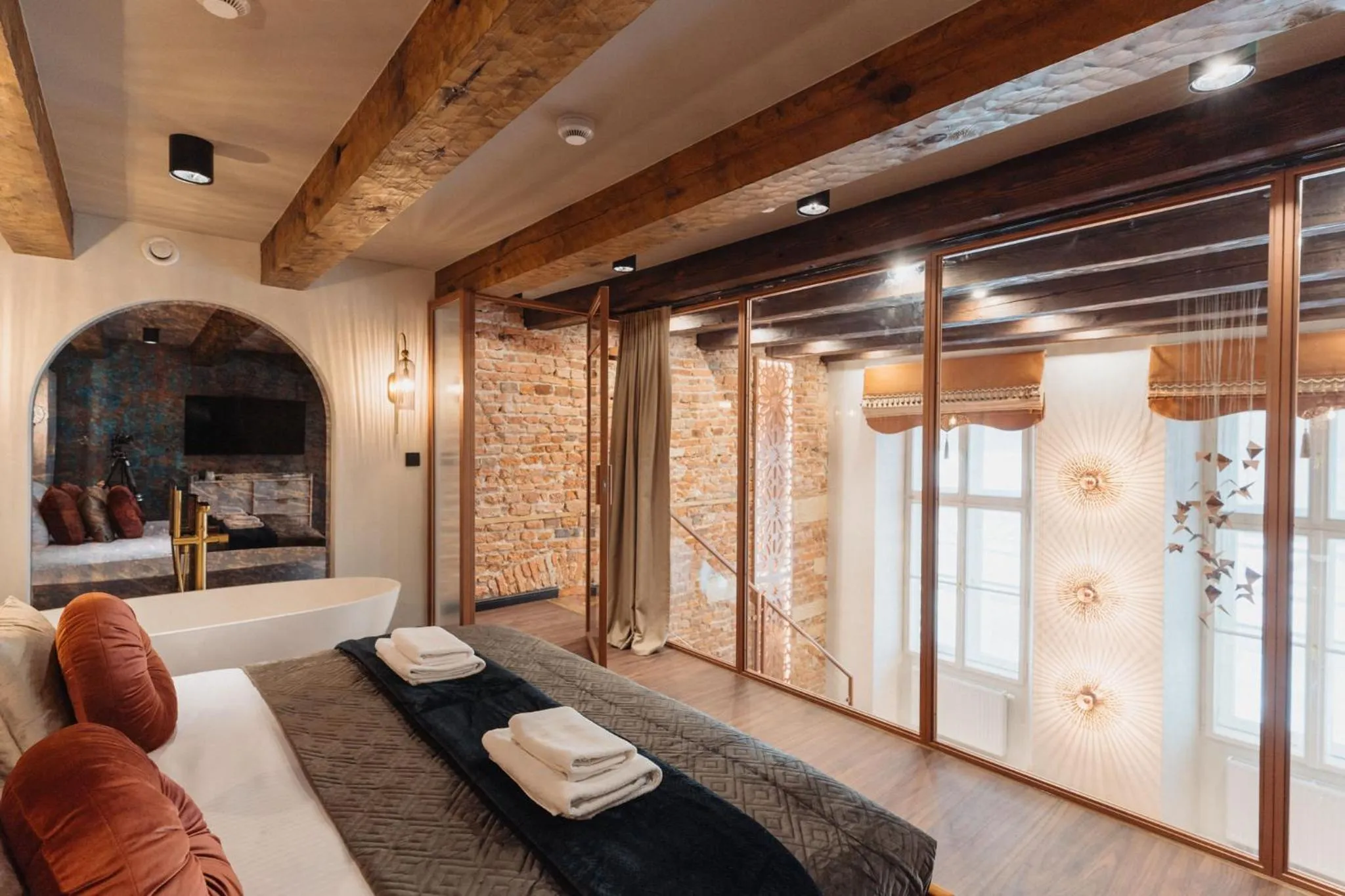 Bed in Cu Residence - LoftAffair Spa Collection