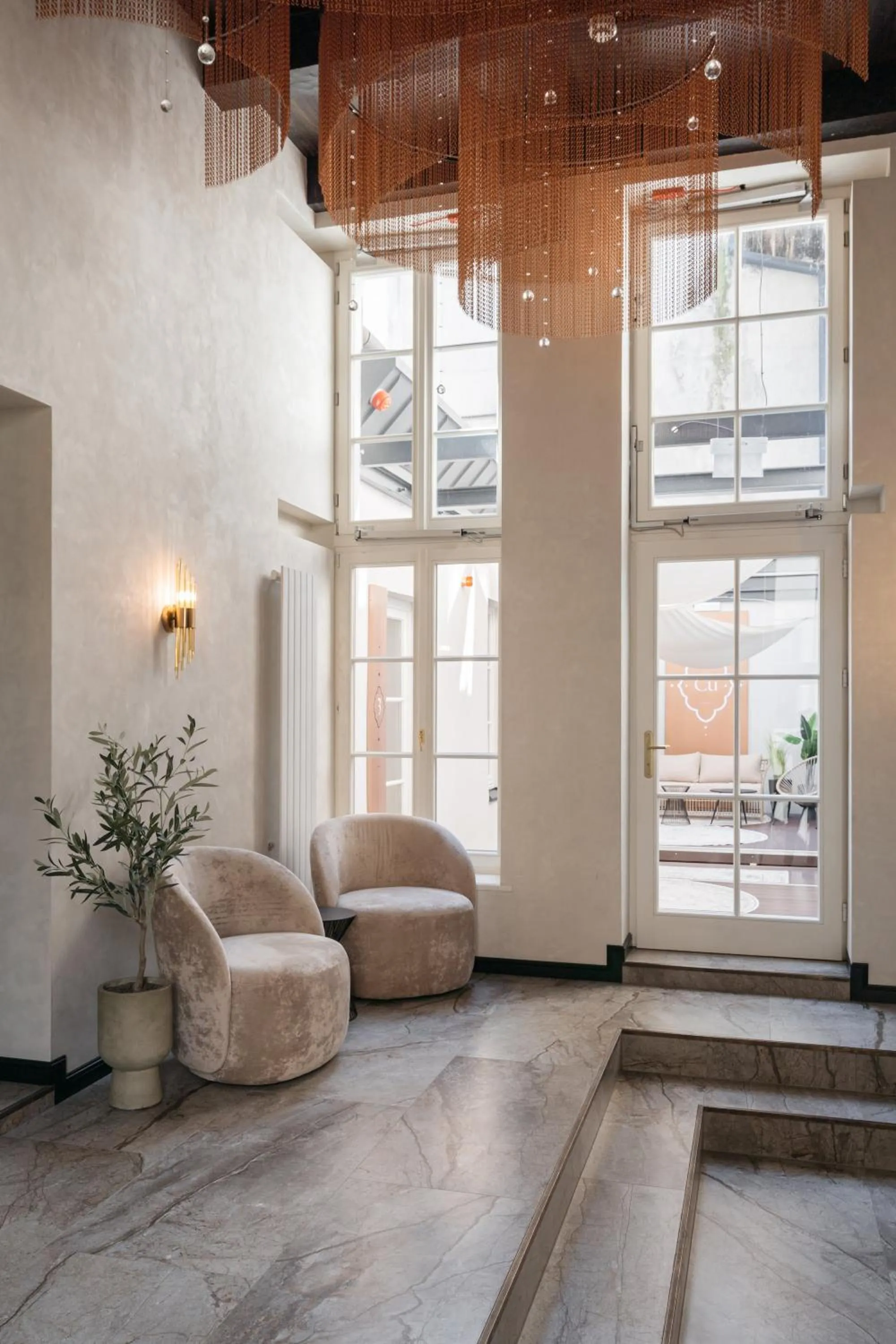 Seating area in Cu Residence - LoftAffair Spa Collection