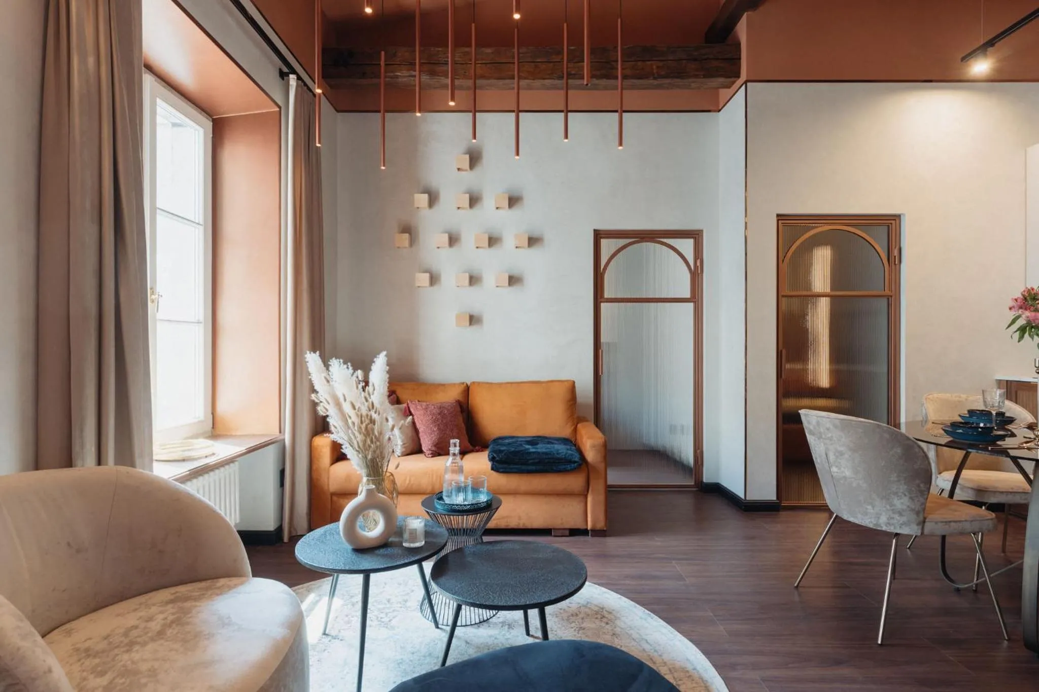 Living room in Cu Residence - LoftAffair Spa Collection