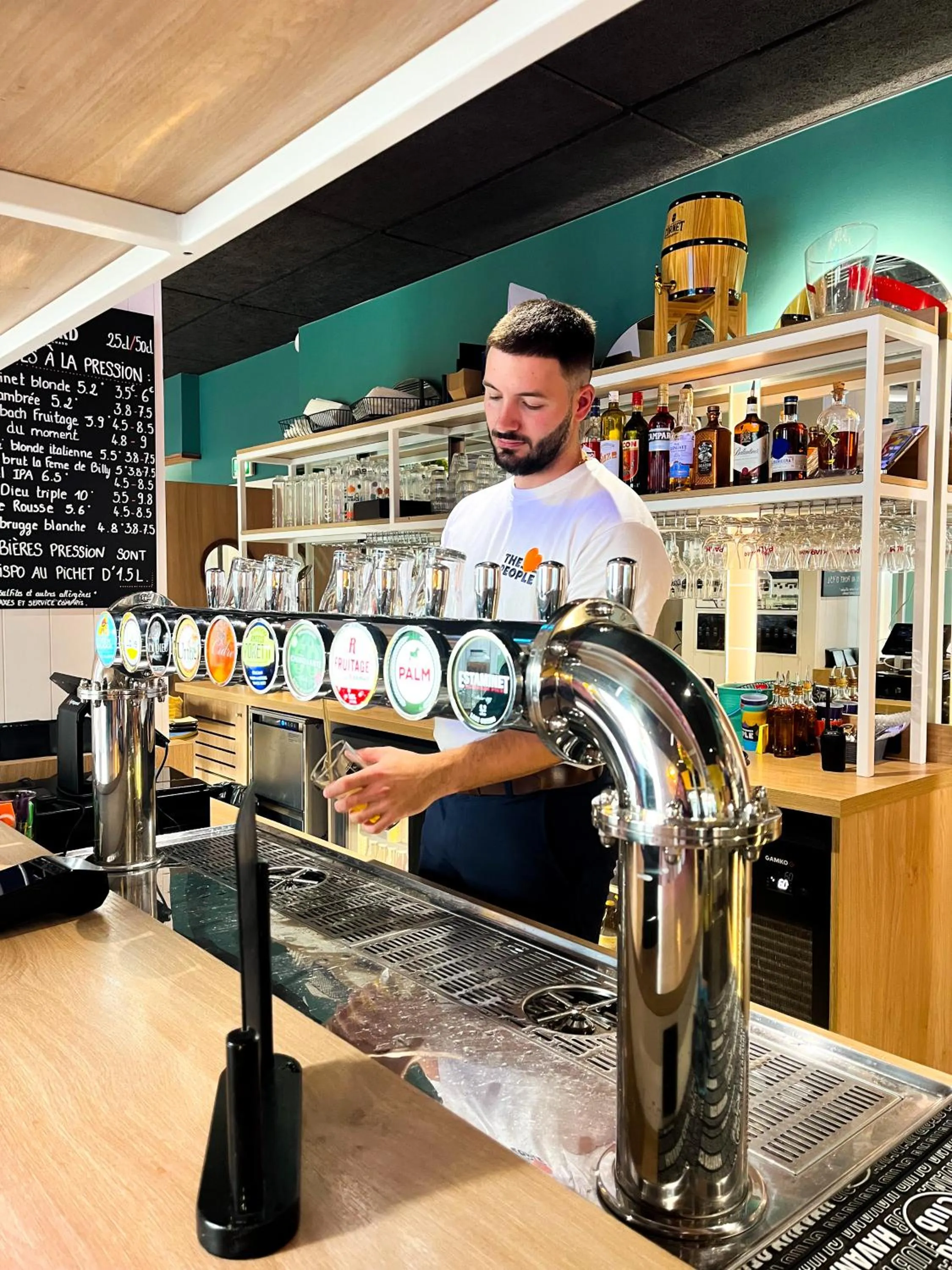 Lounge or bar in The People Caen