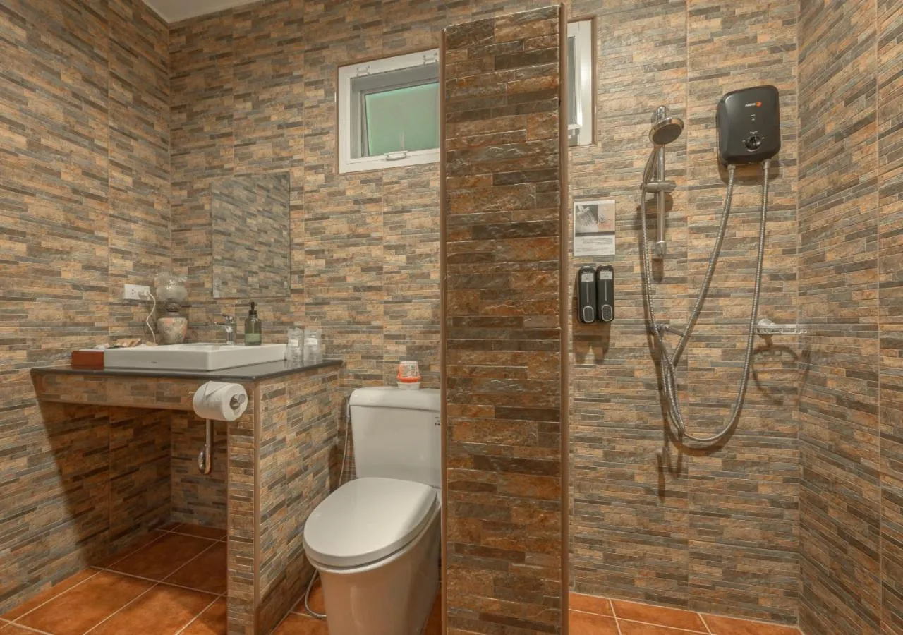 Bathroom in VANA Homestay