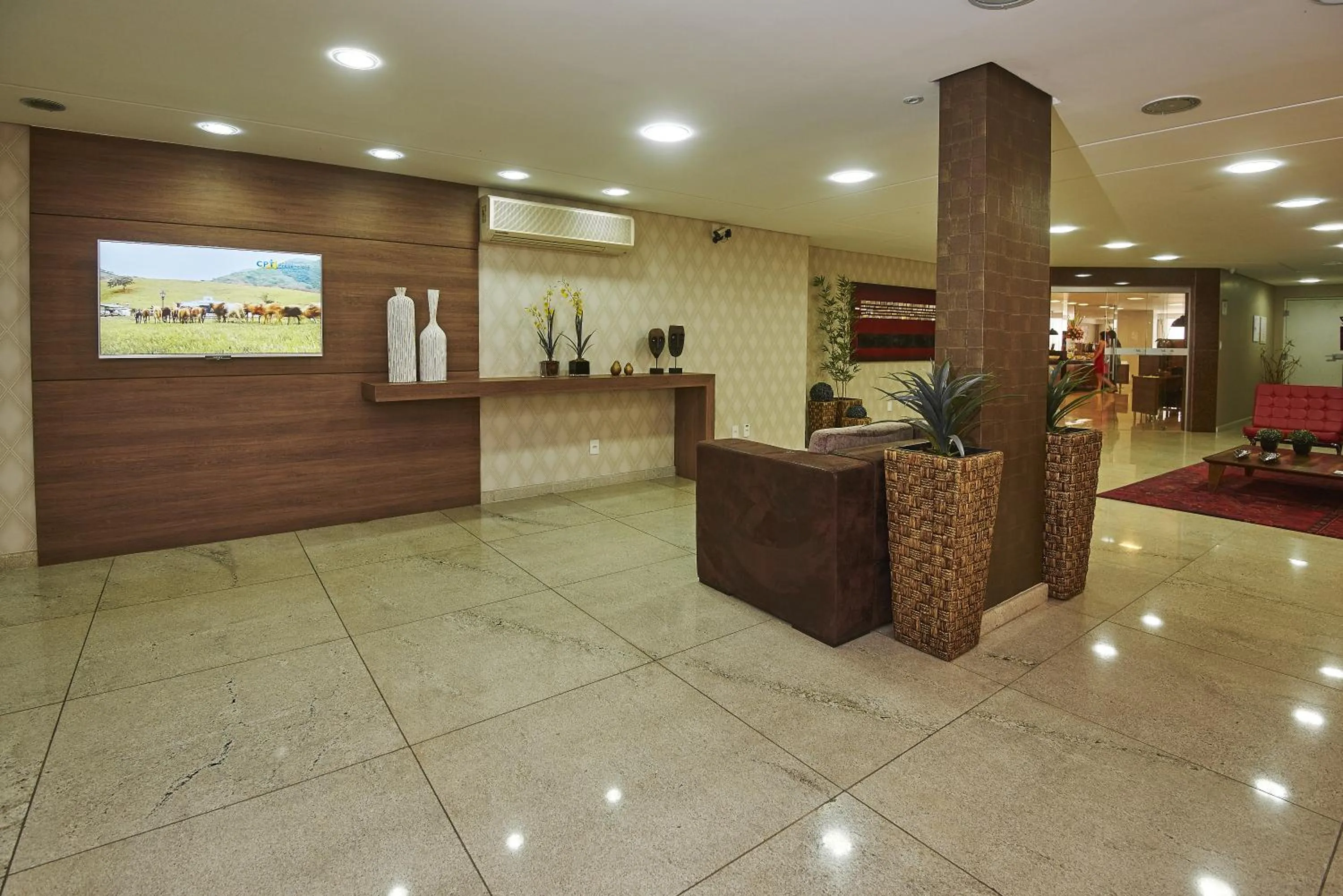 Lobby or reception in Alfa Hotel