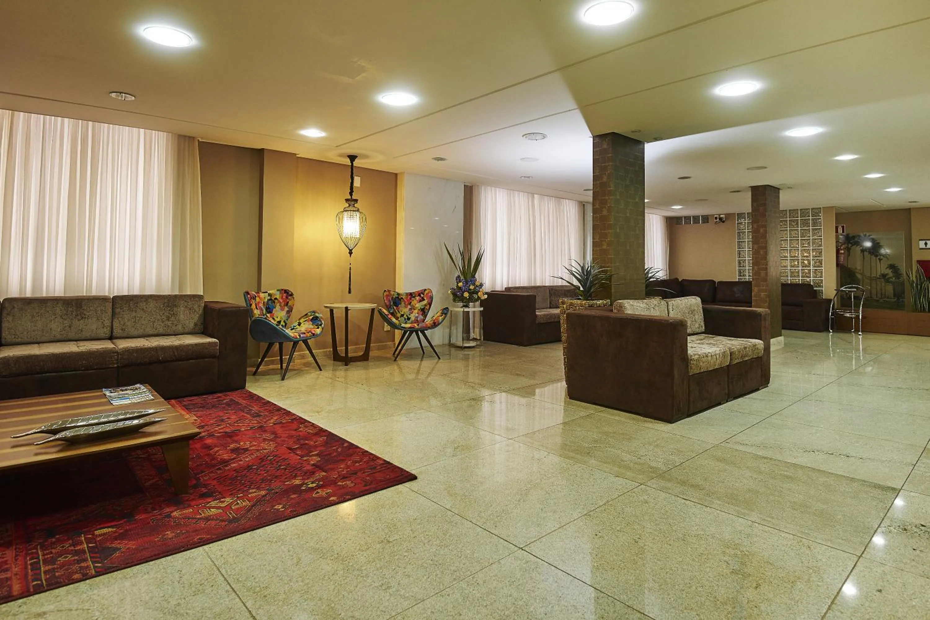 Lobby or reception in Alfa Hotel