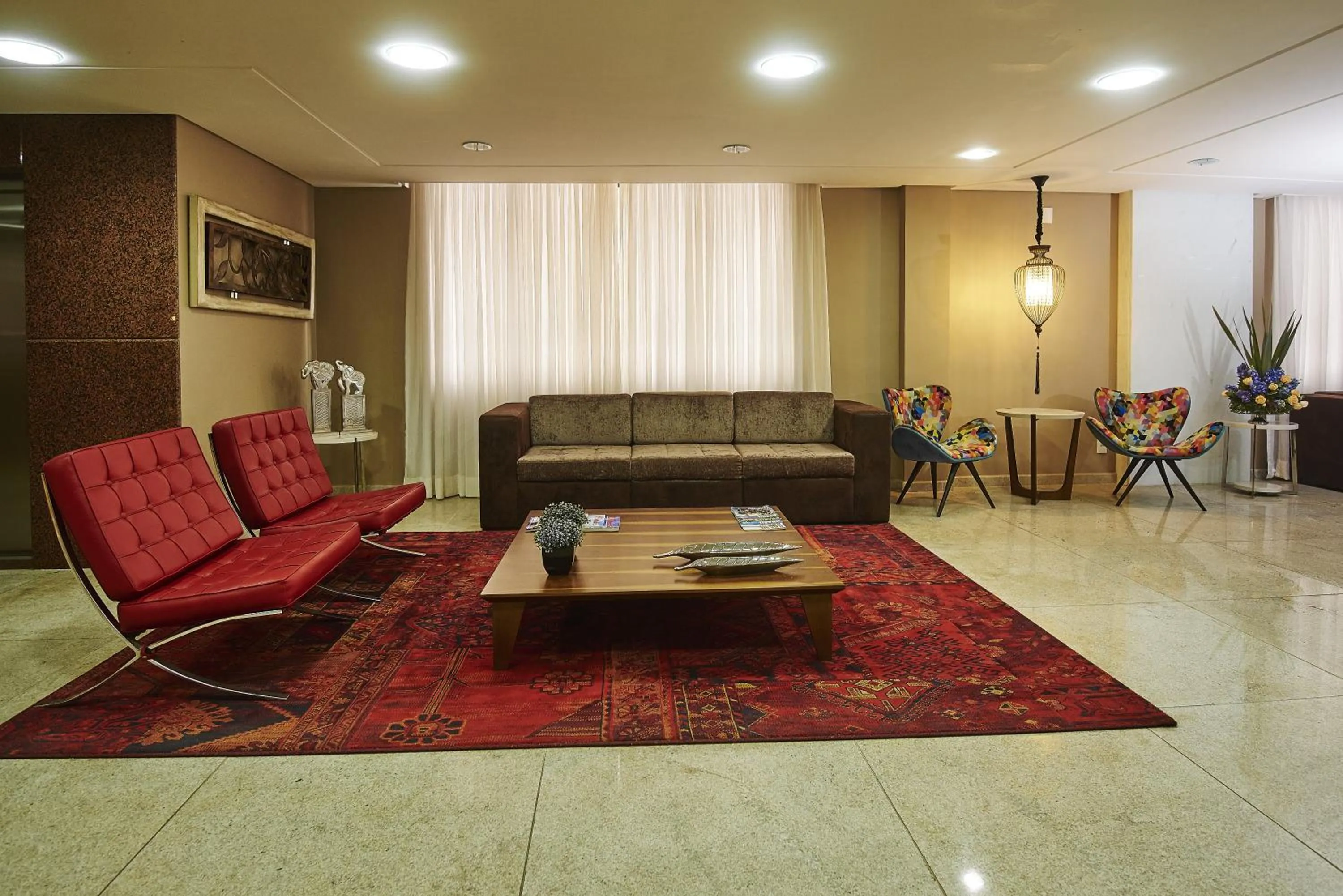 Lobby or reception in Alfa Hotel