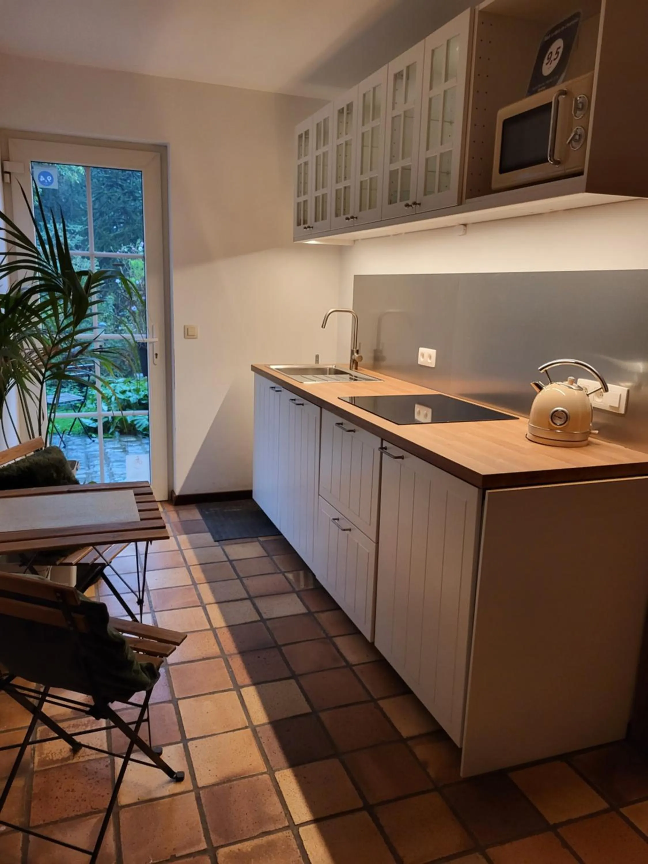 Kitchen or kitchenette in B&B Le Bois de Champia