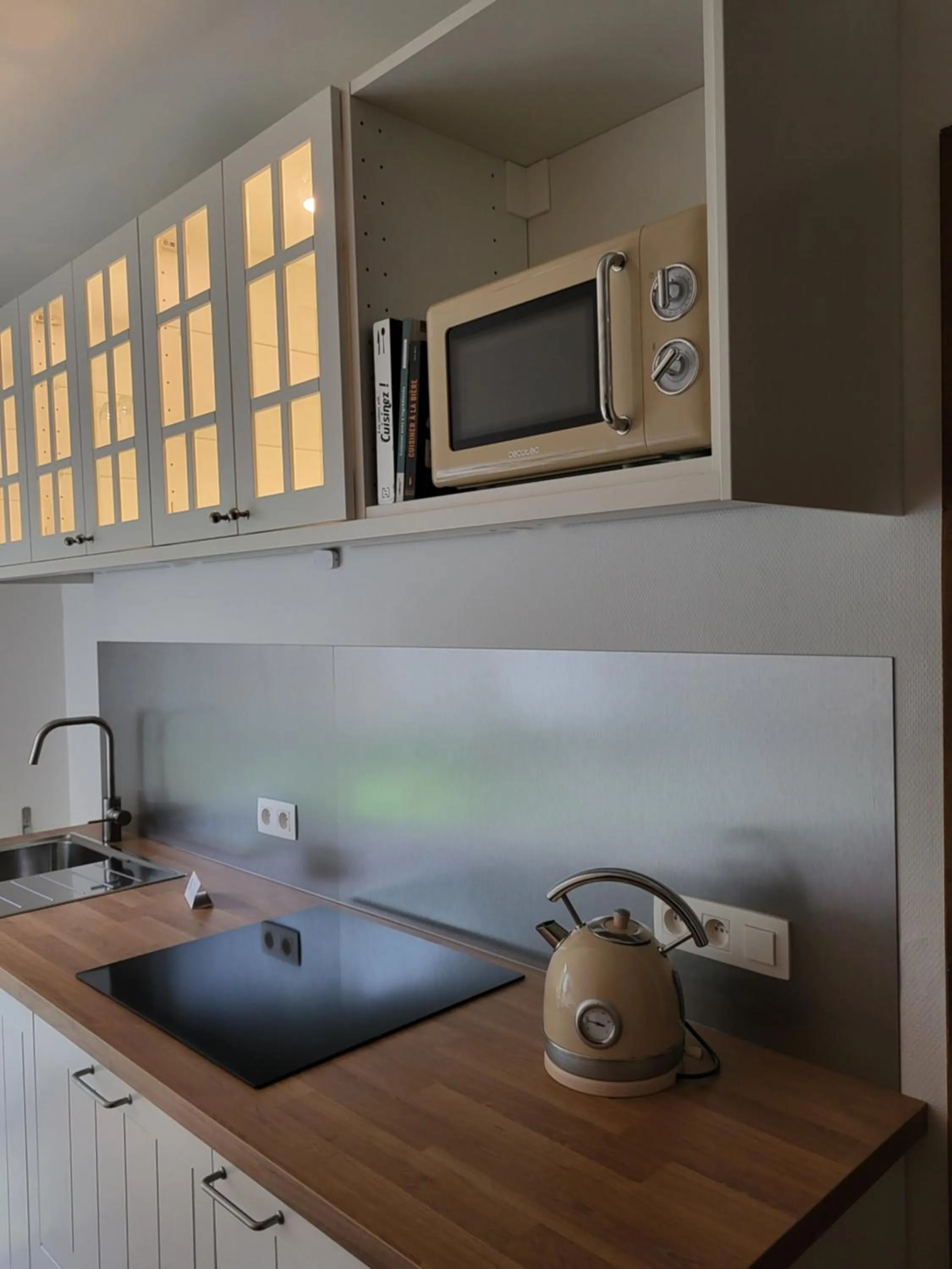 Kitchen or kitchenette in B&B Le Bois de Champia